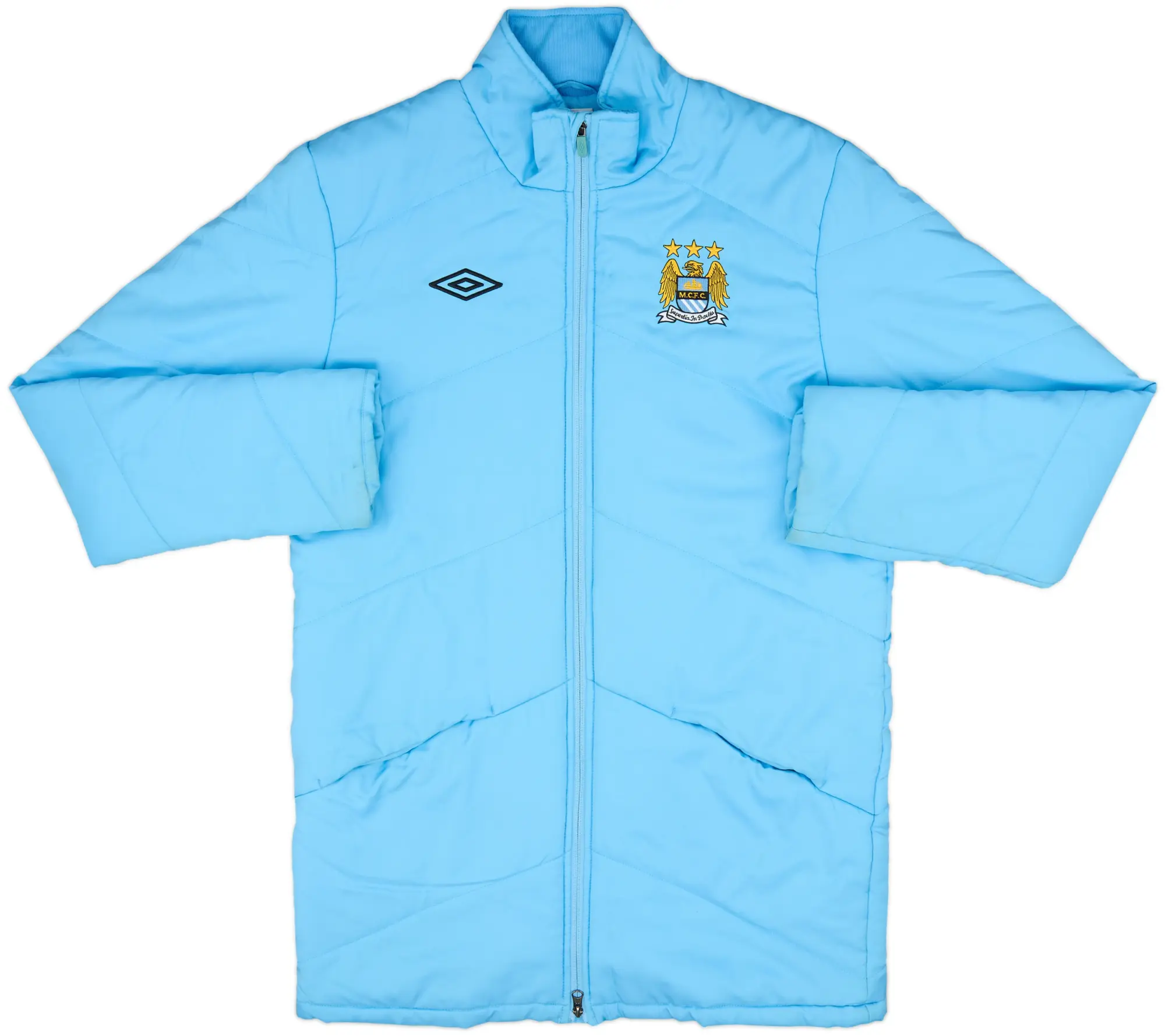 2012-13 Manchester City Umbro Padded Bench Coat - 9/10 - (M)