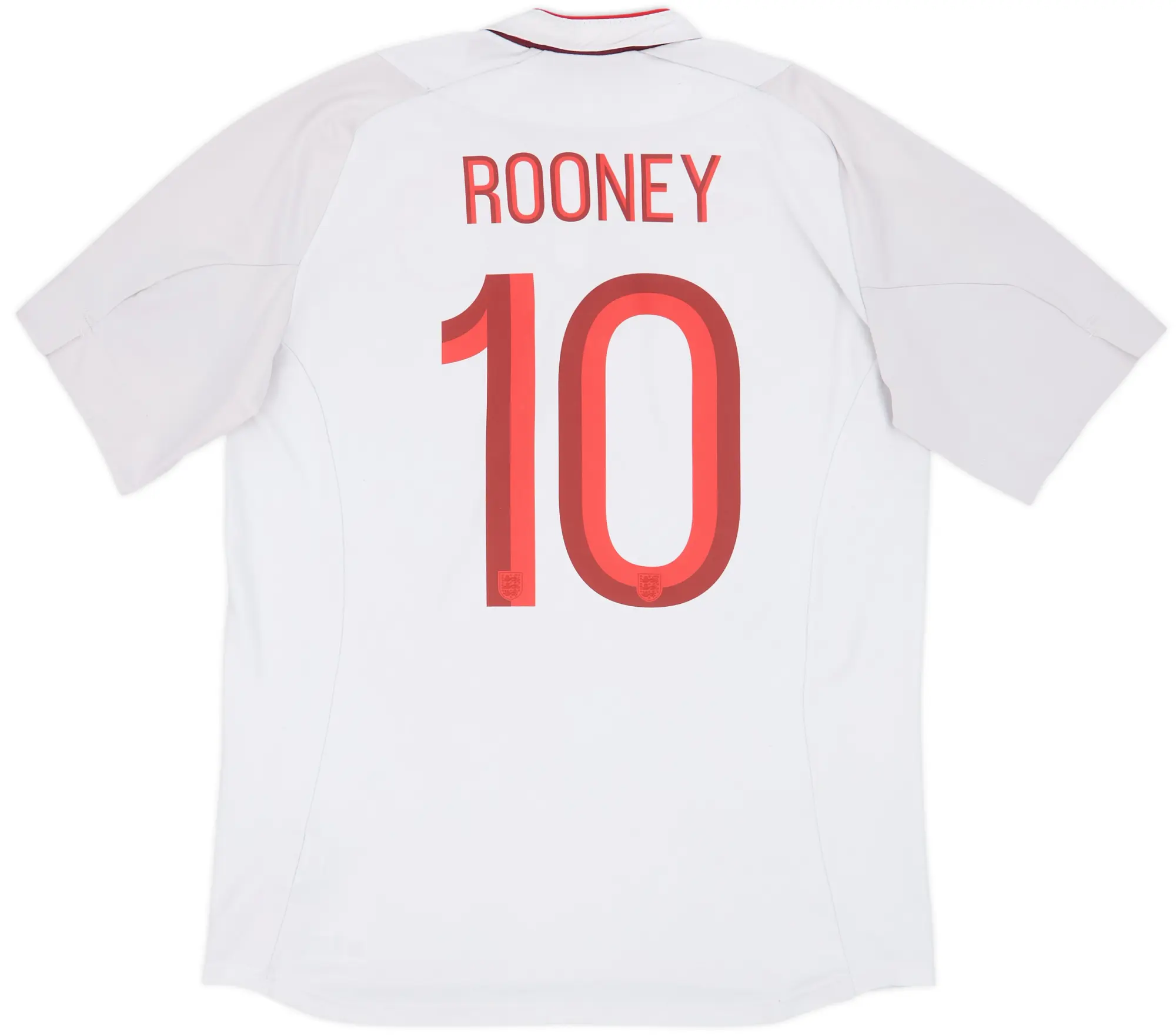 2012-13 England Home Shirt Rooney #10 - 5/10 - (L)