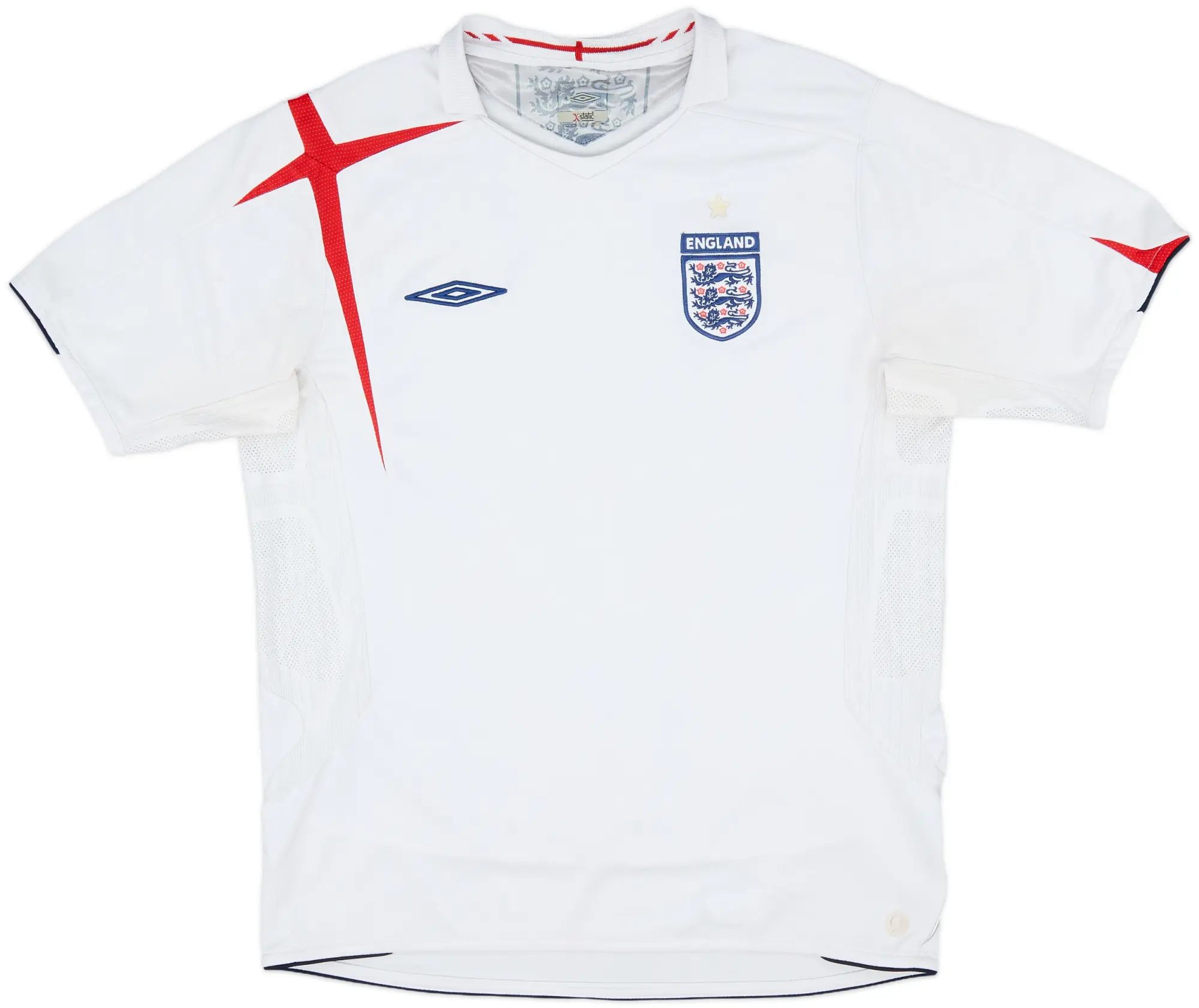 2005-07 England Home Shirt - 5/10 - (L)