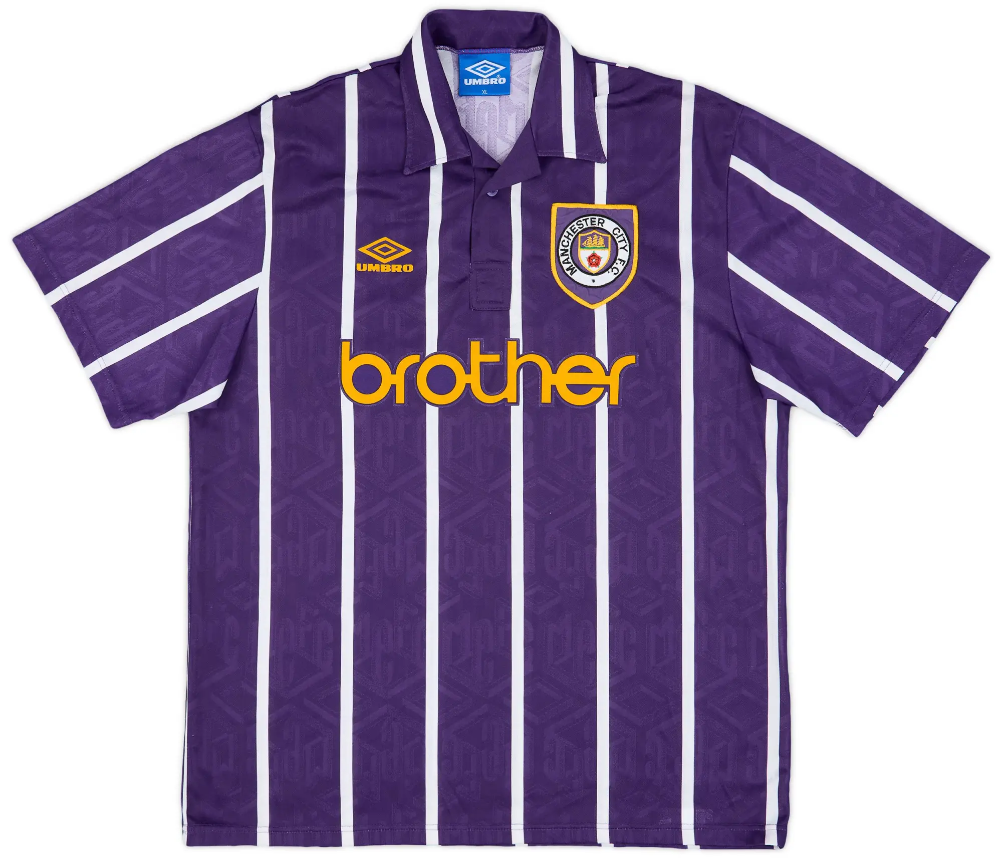 1993-94 Manchester City Away Shirt - 9/10 - (XL)
