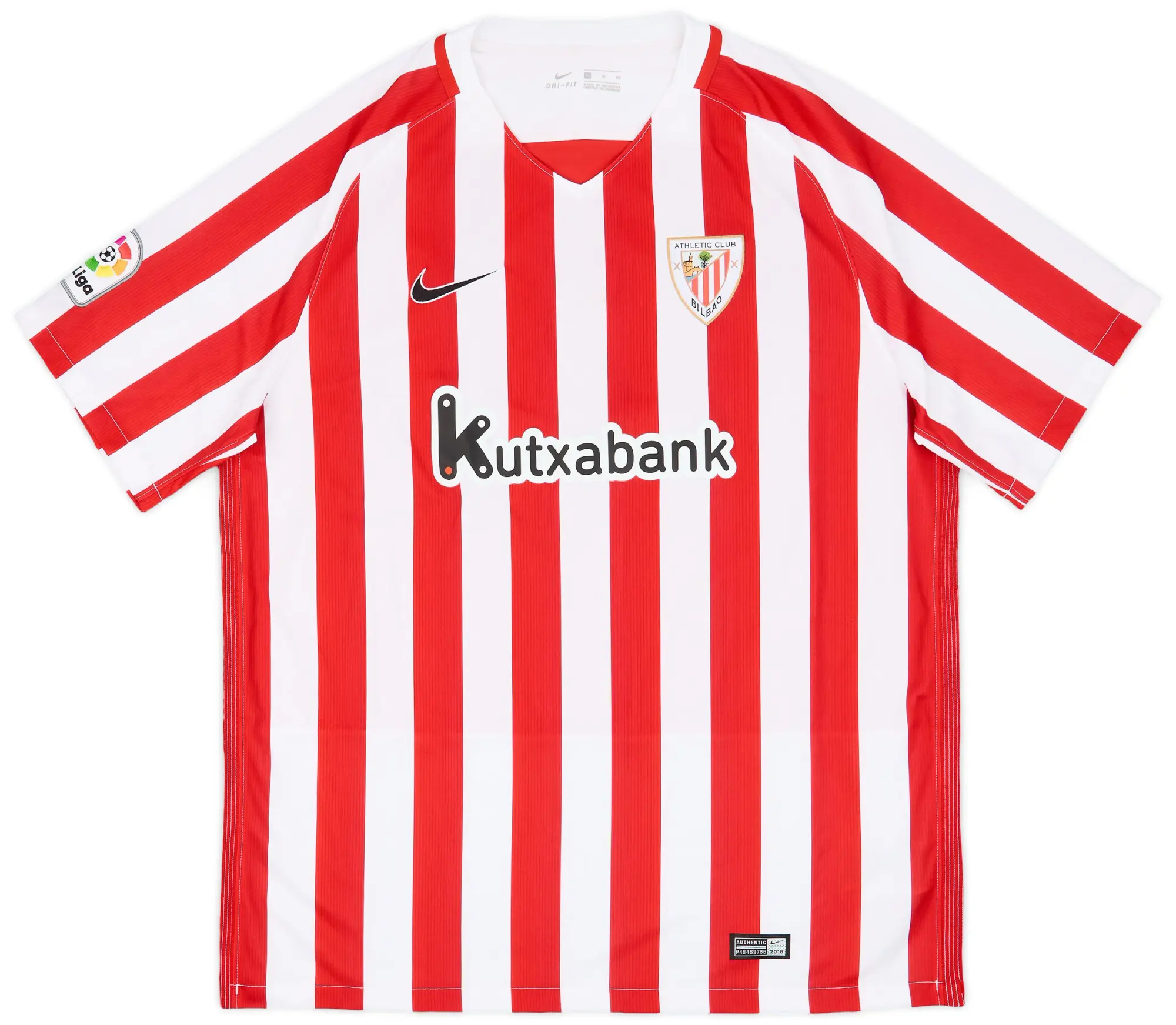 2016-17 Athletic Bilbao Home Shirt - 8/10 - (XL)