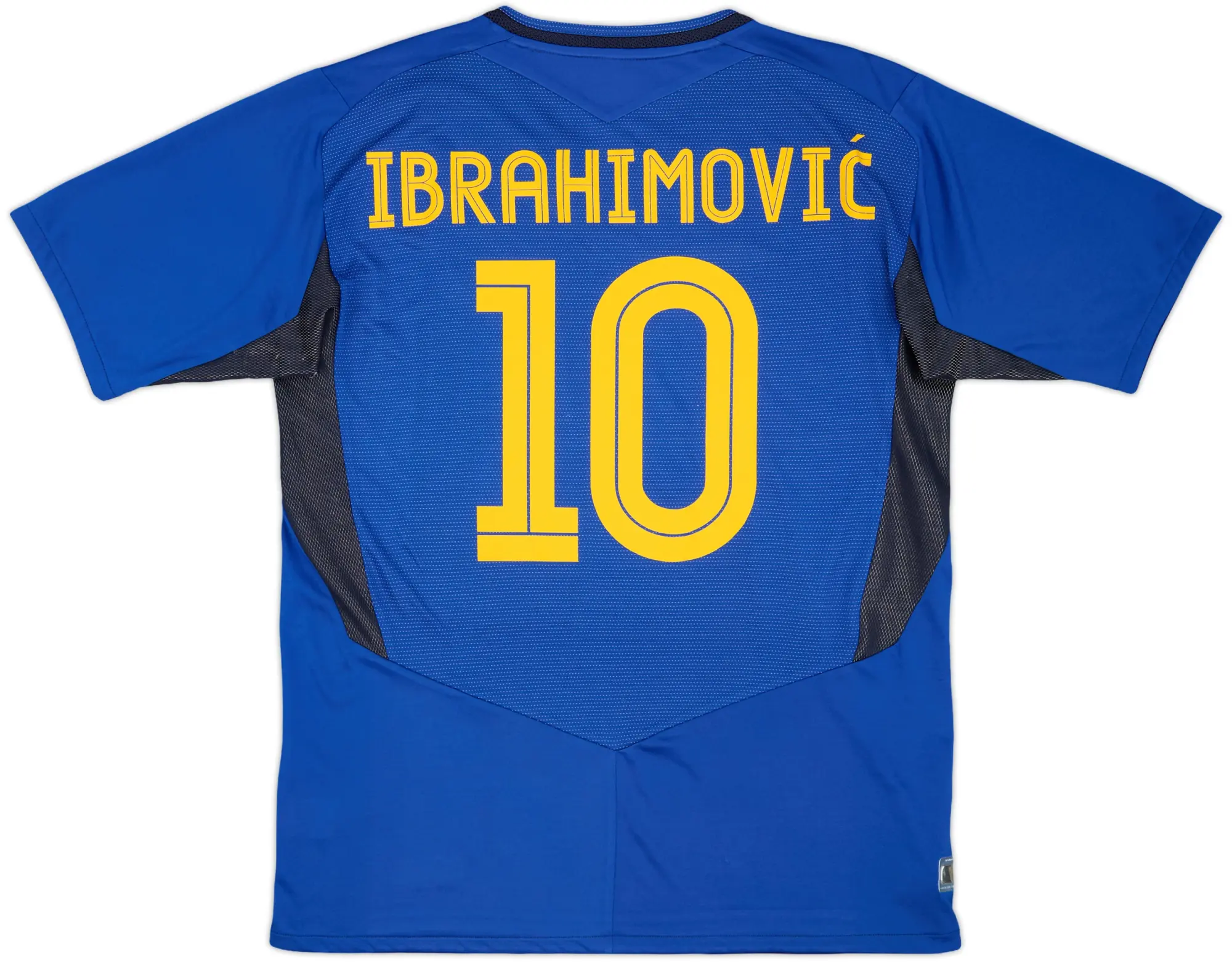 2004-06 Sweden Away Shirt Ibrahimovic #10 - 9/10 - (L)
