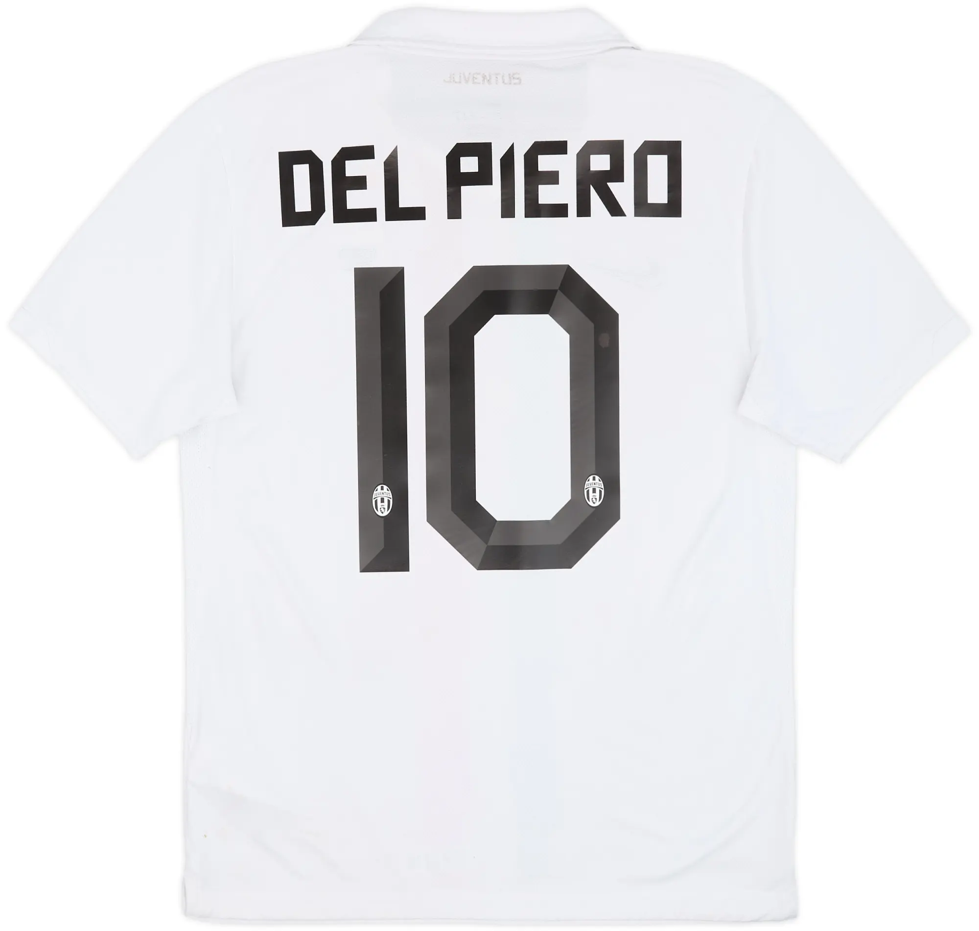 2010-12 Juventus Away Shirt Del Piero #10 - 7/10 - (M)