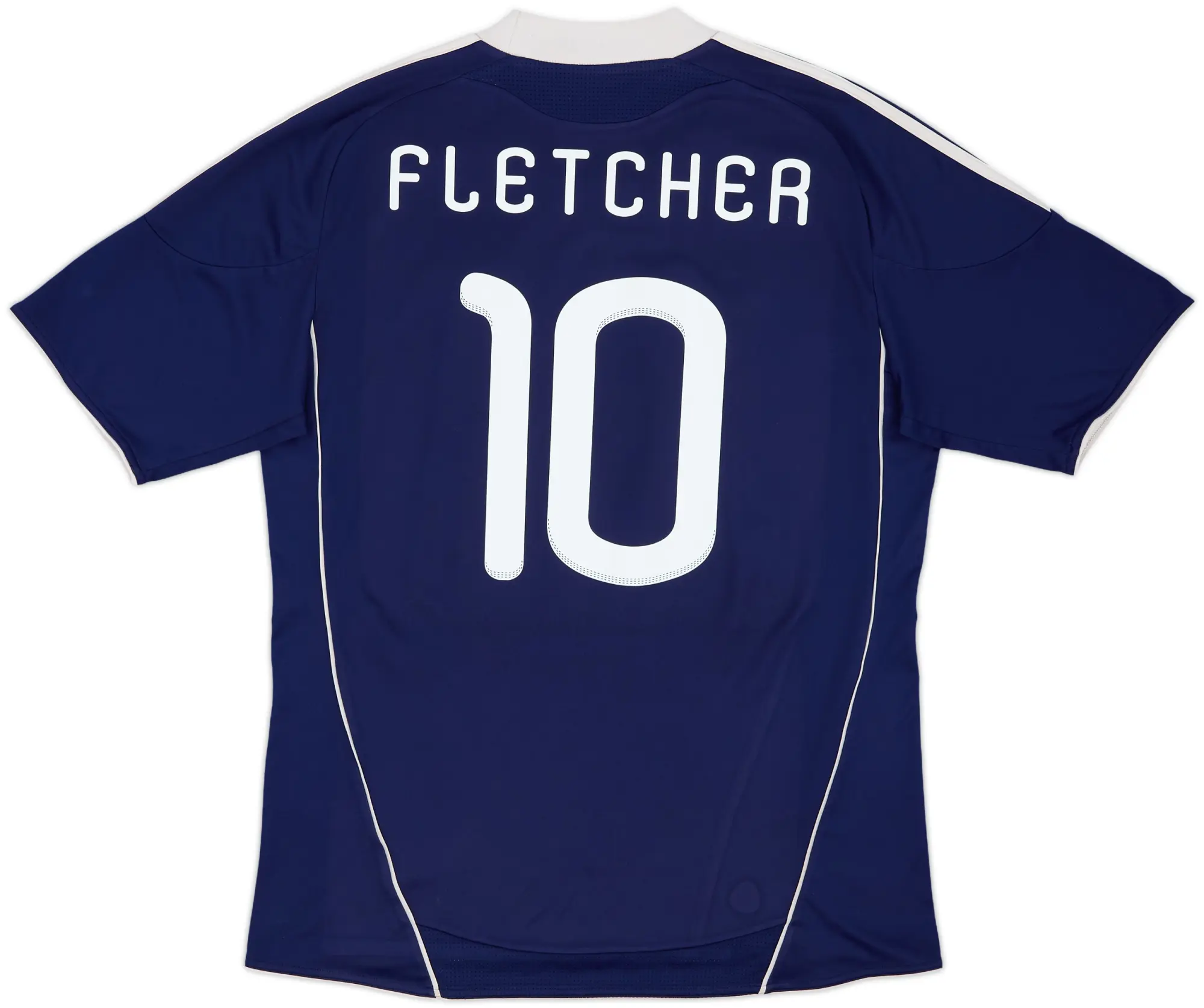 2010-11 Scotland Home Shirt Fletcher #10 - 7/10 - (L)