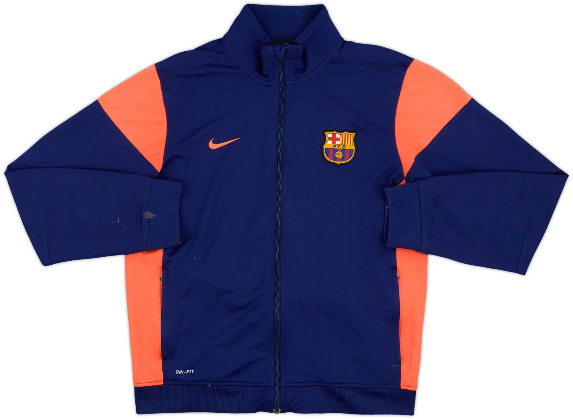 2014-15 Barcelona Nike Track Jacket - 5/10 - (XL.Boys)
