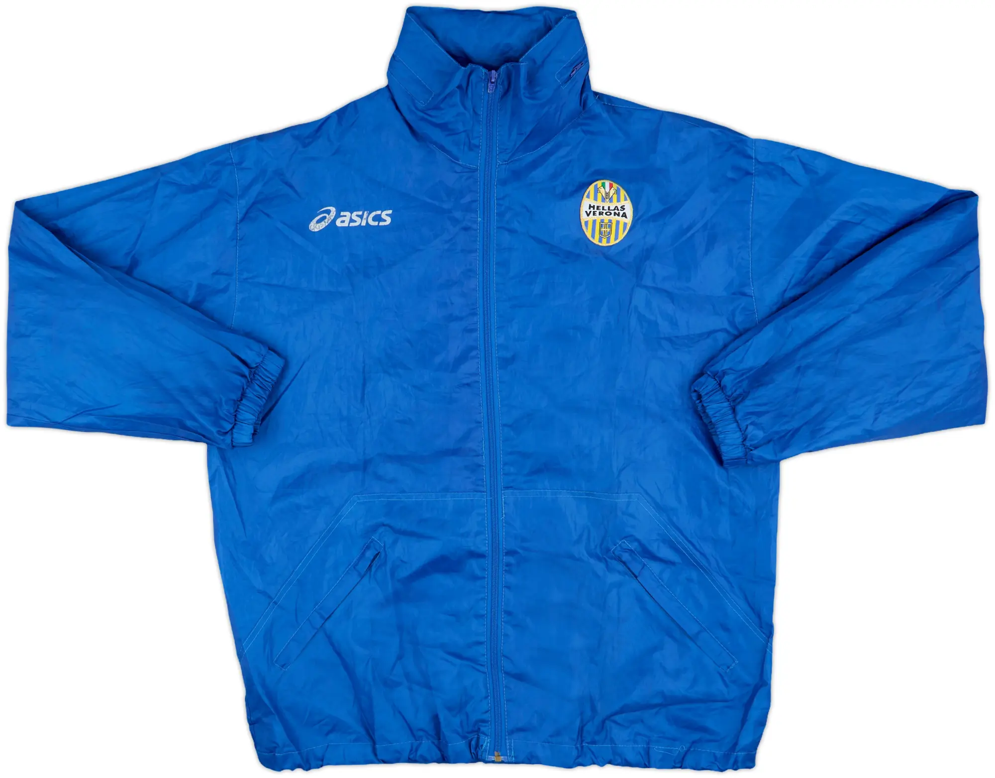 2006-07 Hellas Verona Asics Hooded Rain Jacket - 6/10 - (M)