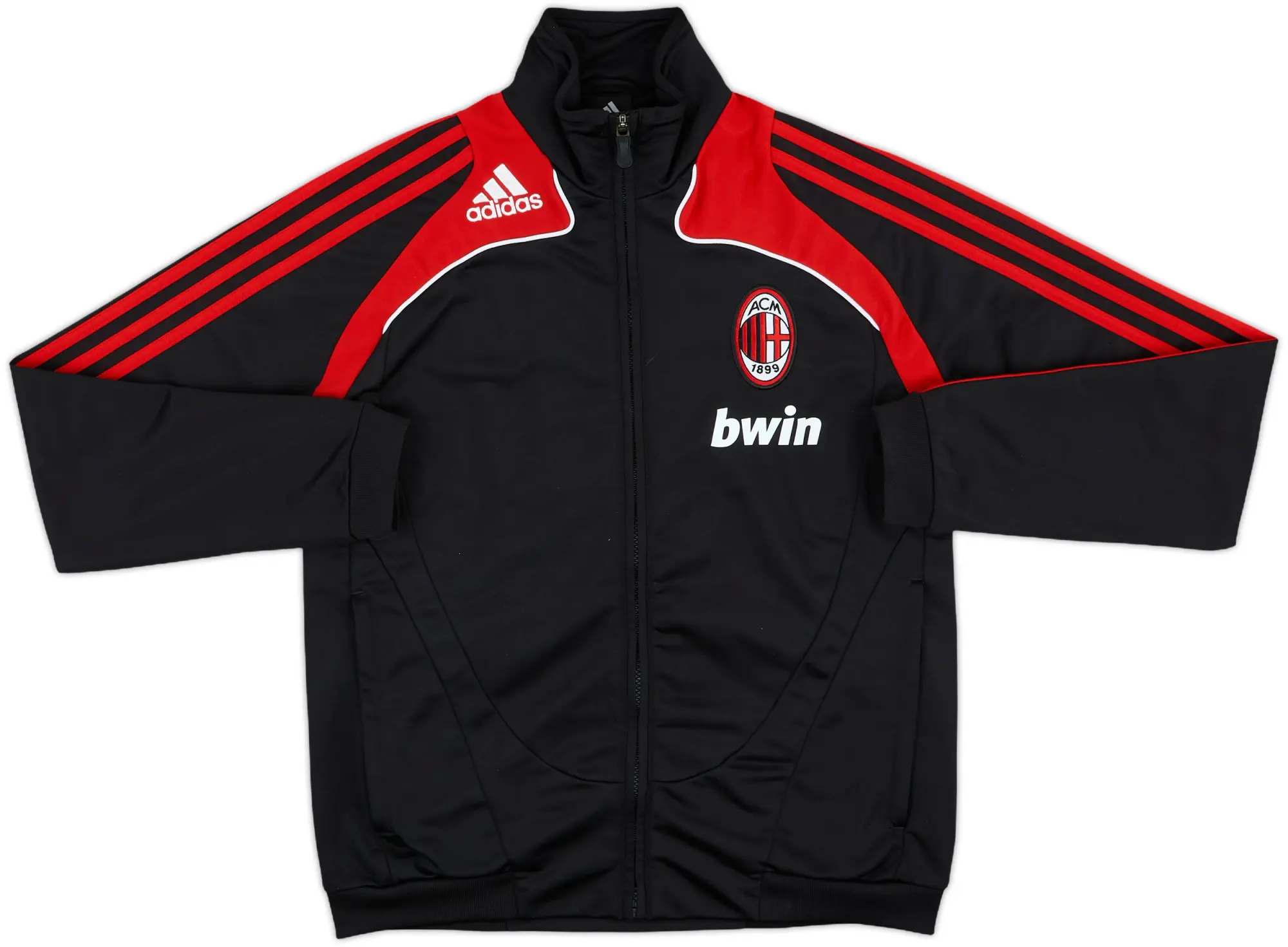 2008-09 AC Milan adidas Tracksuit - 8/10 - (L.Boys)