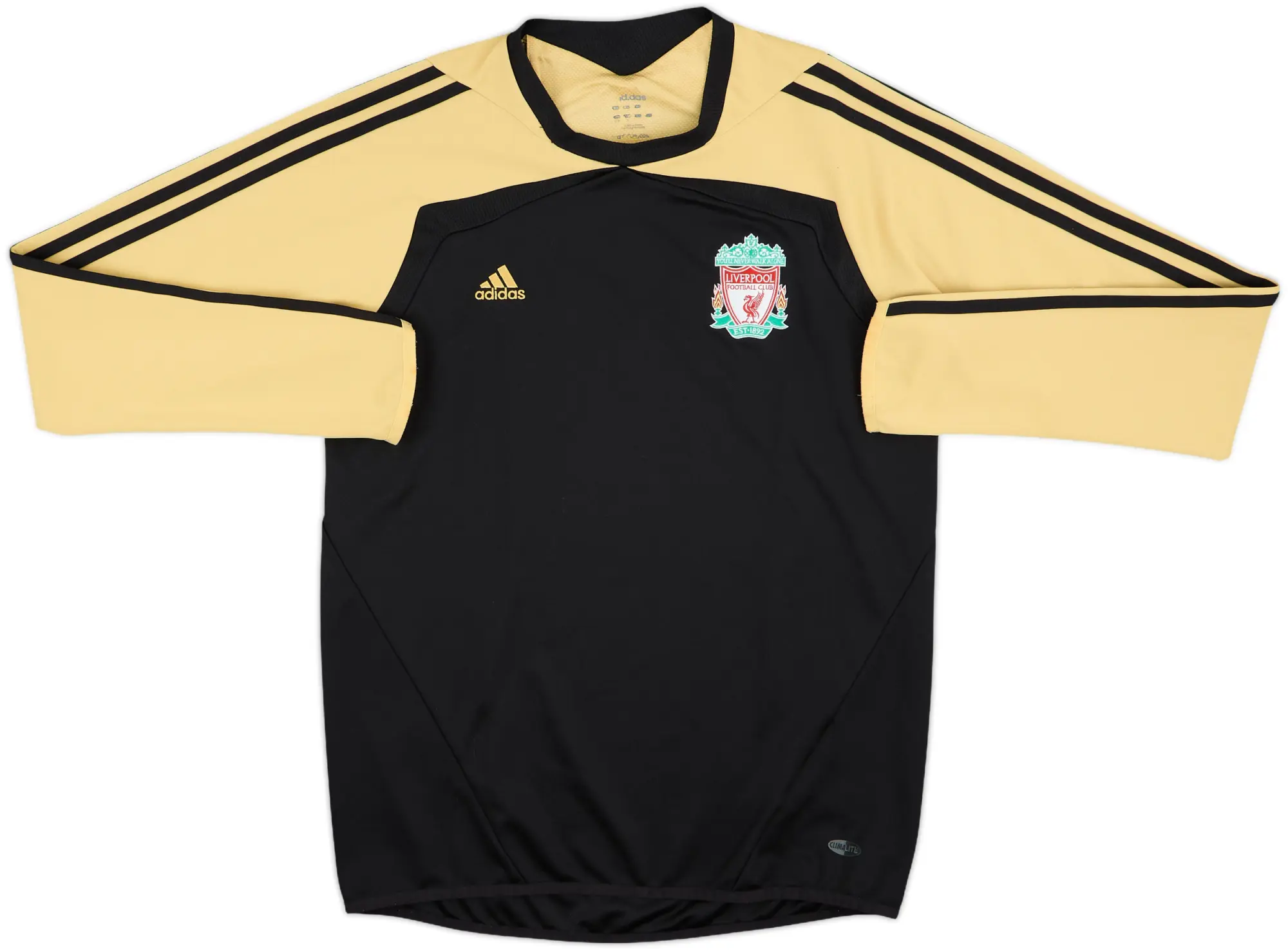 2008-09 Liverpool adidas Sweat Top - 8/10 - (S)