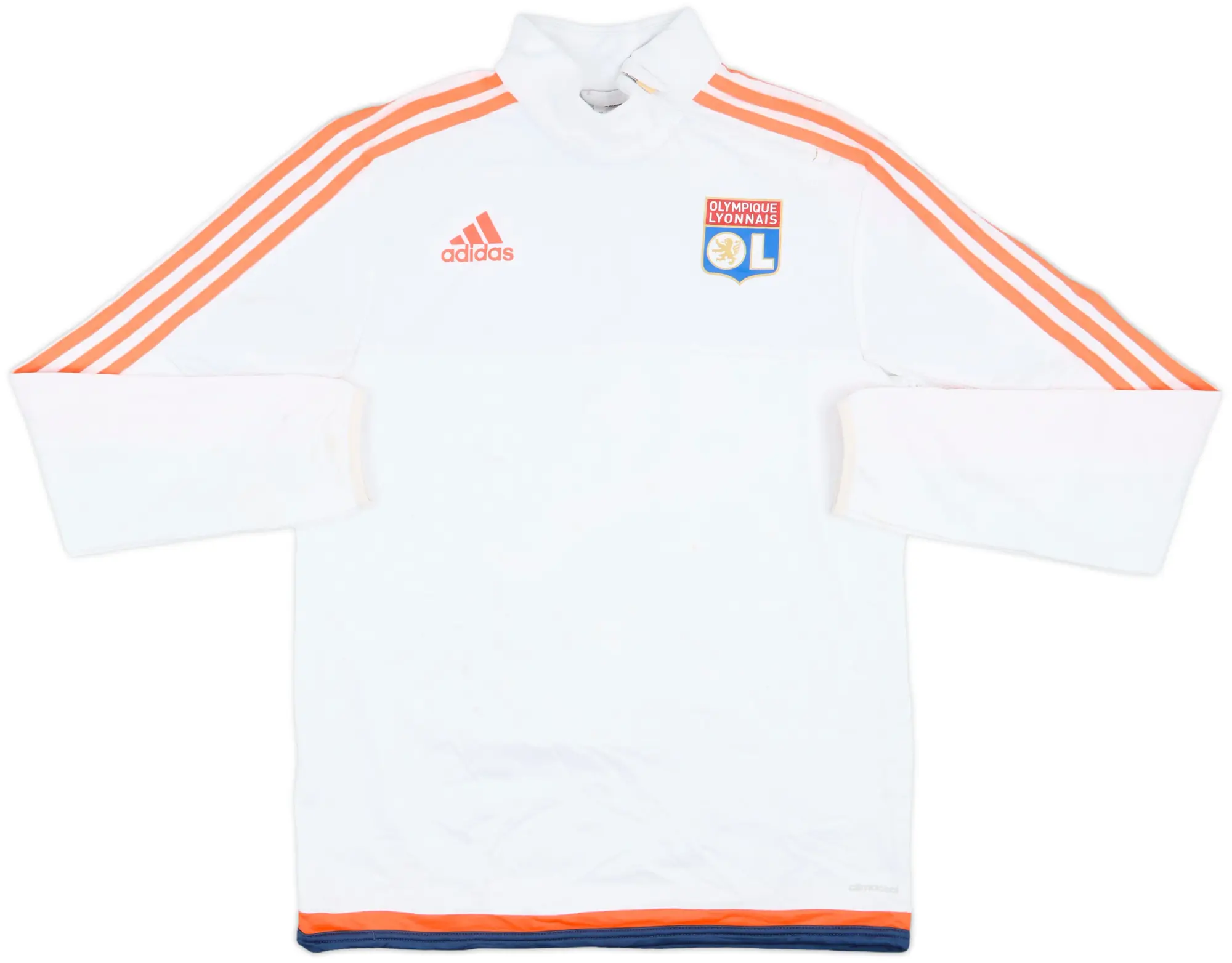 2015-16 Lyon adidas 1/4 Zip Drill Top - 6/10 - (S)