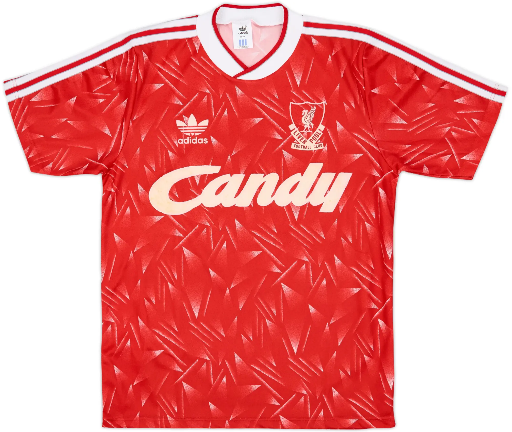 1989-91 Liverpool Home Shirt - 7/10 - (S)