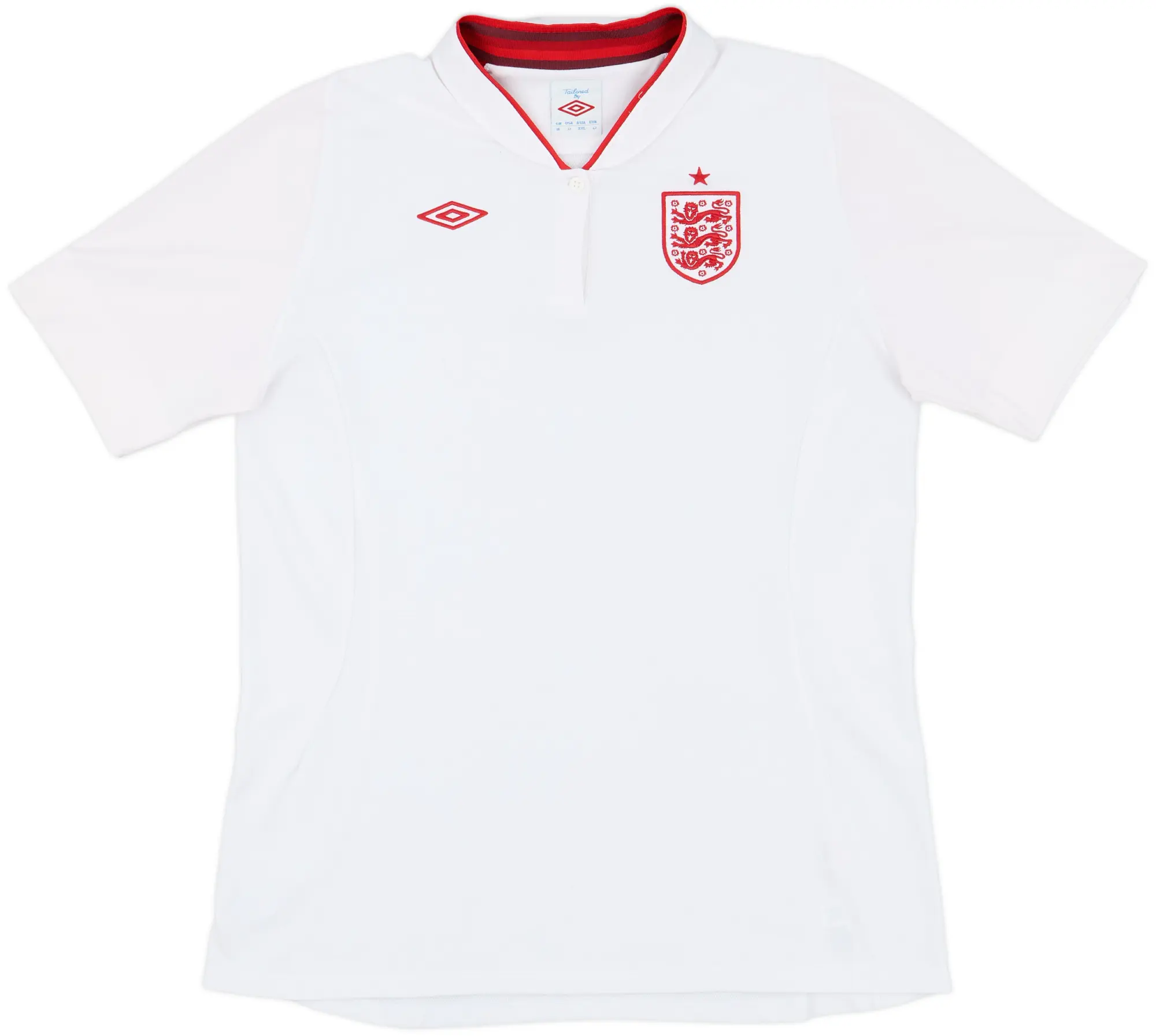 2012-13 England Home Shirt - 9/10 - (Women's L)