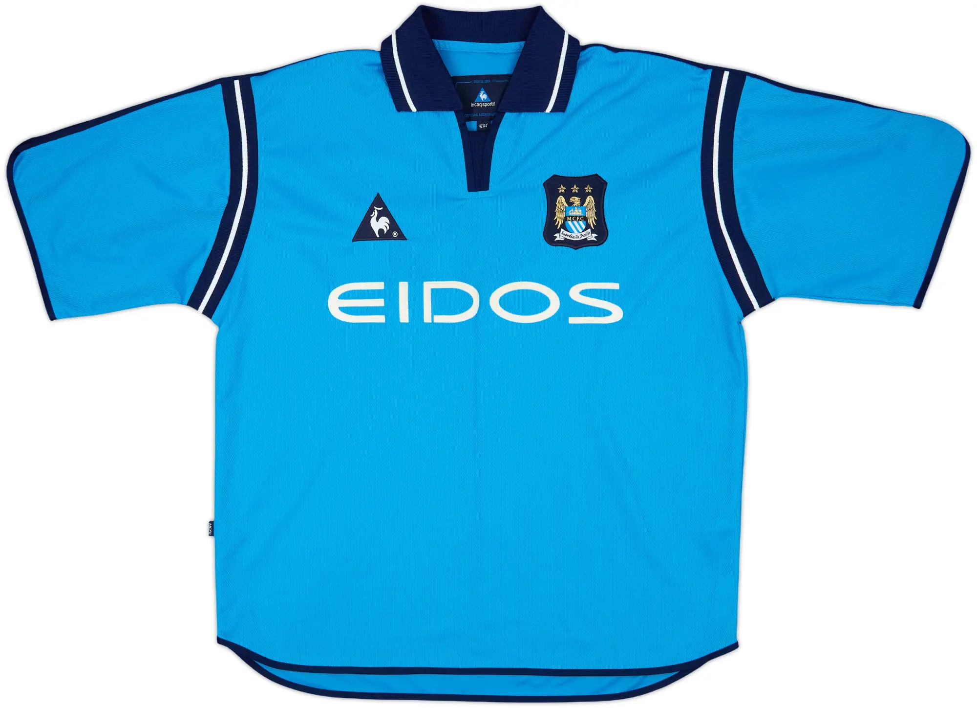 2001-02 Manchester City Home Shirt - 9/10 - (L)