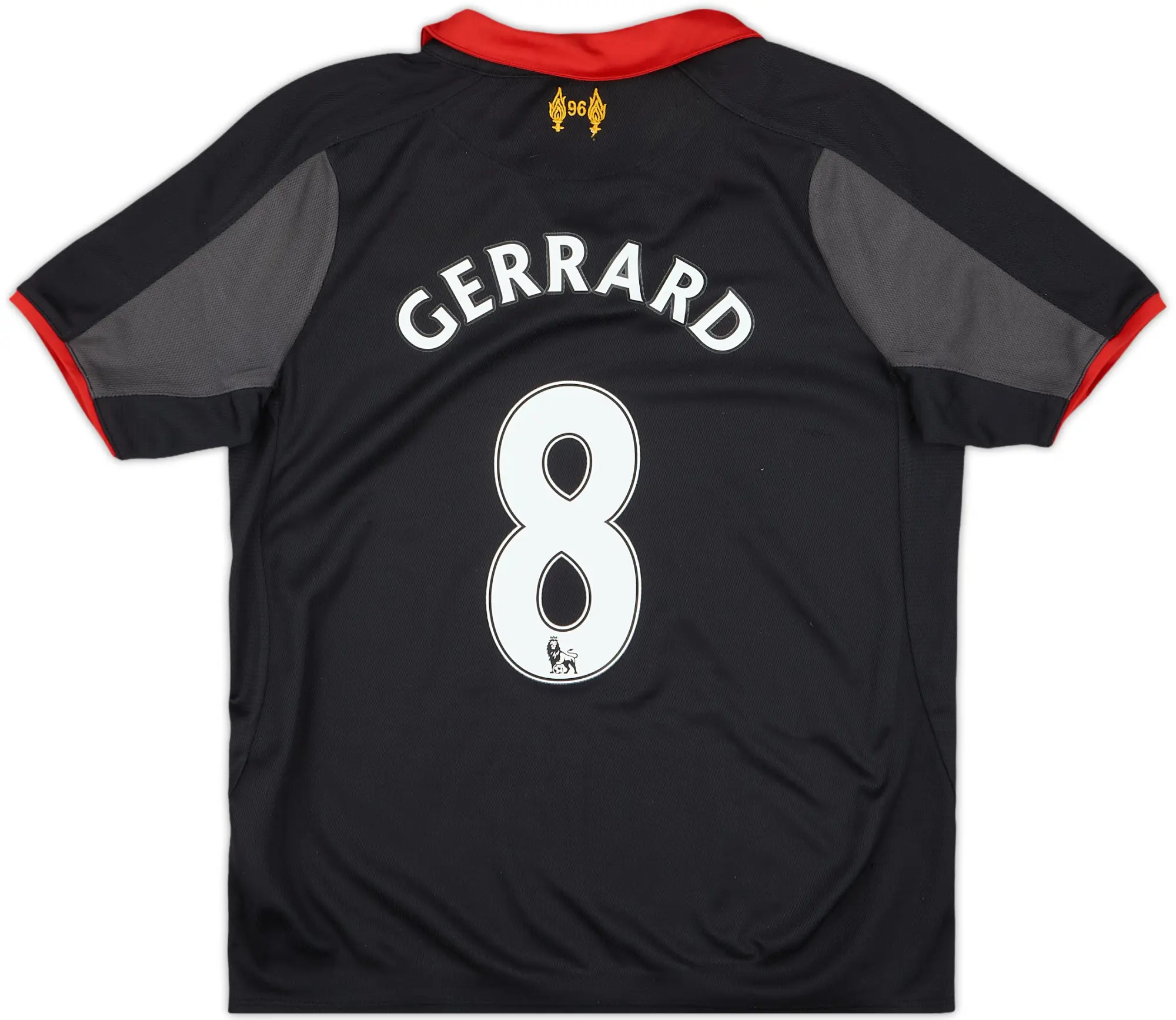 2014-15 Liverpool Third Shirt Gerrard #8 - 8/10 - (S.Boys)