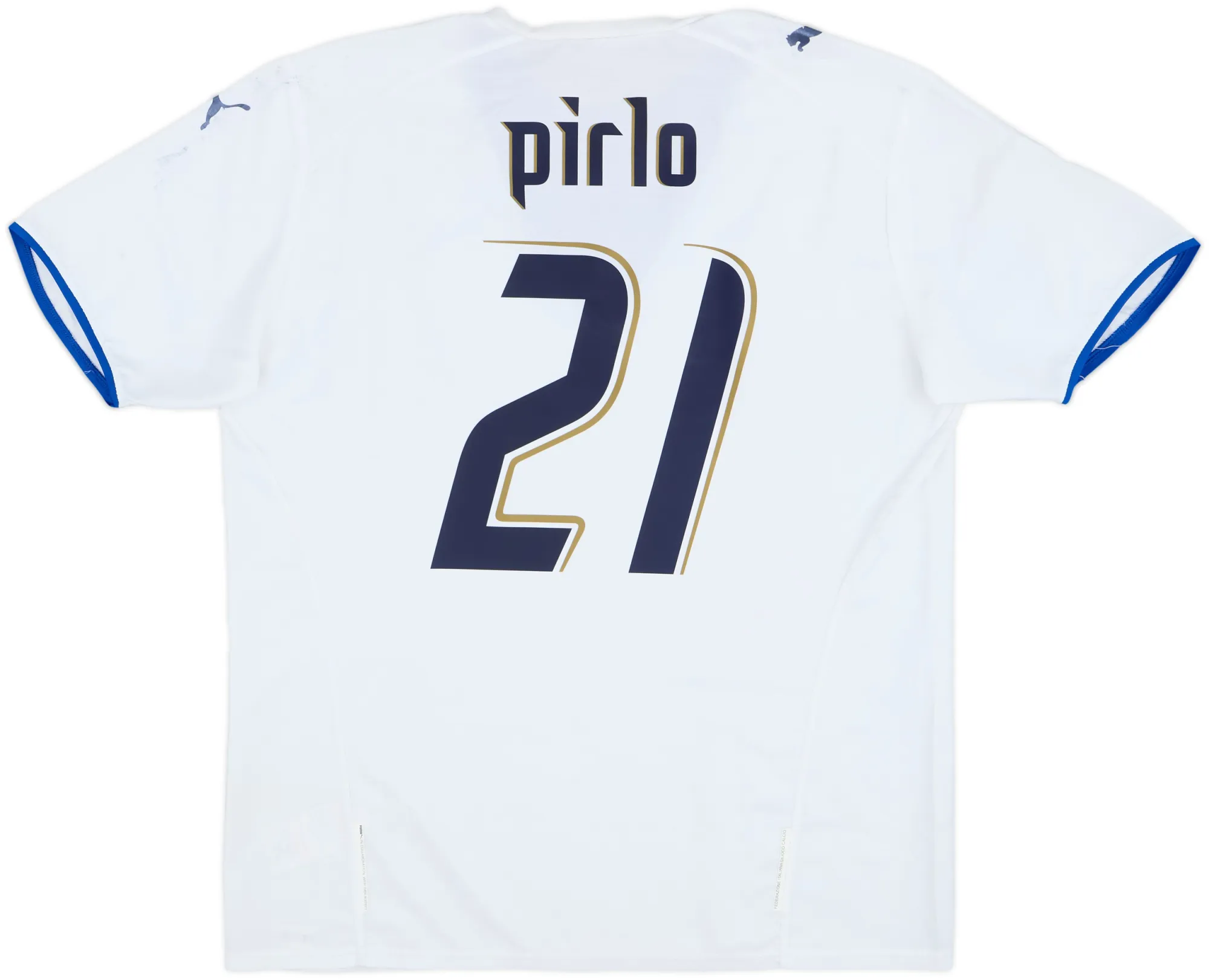Puma Italy Mens SS Away Shirt 2006