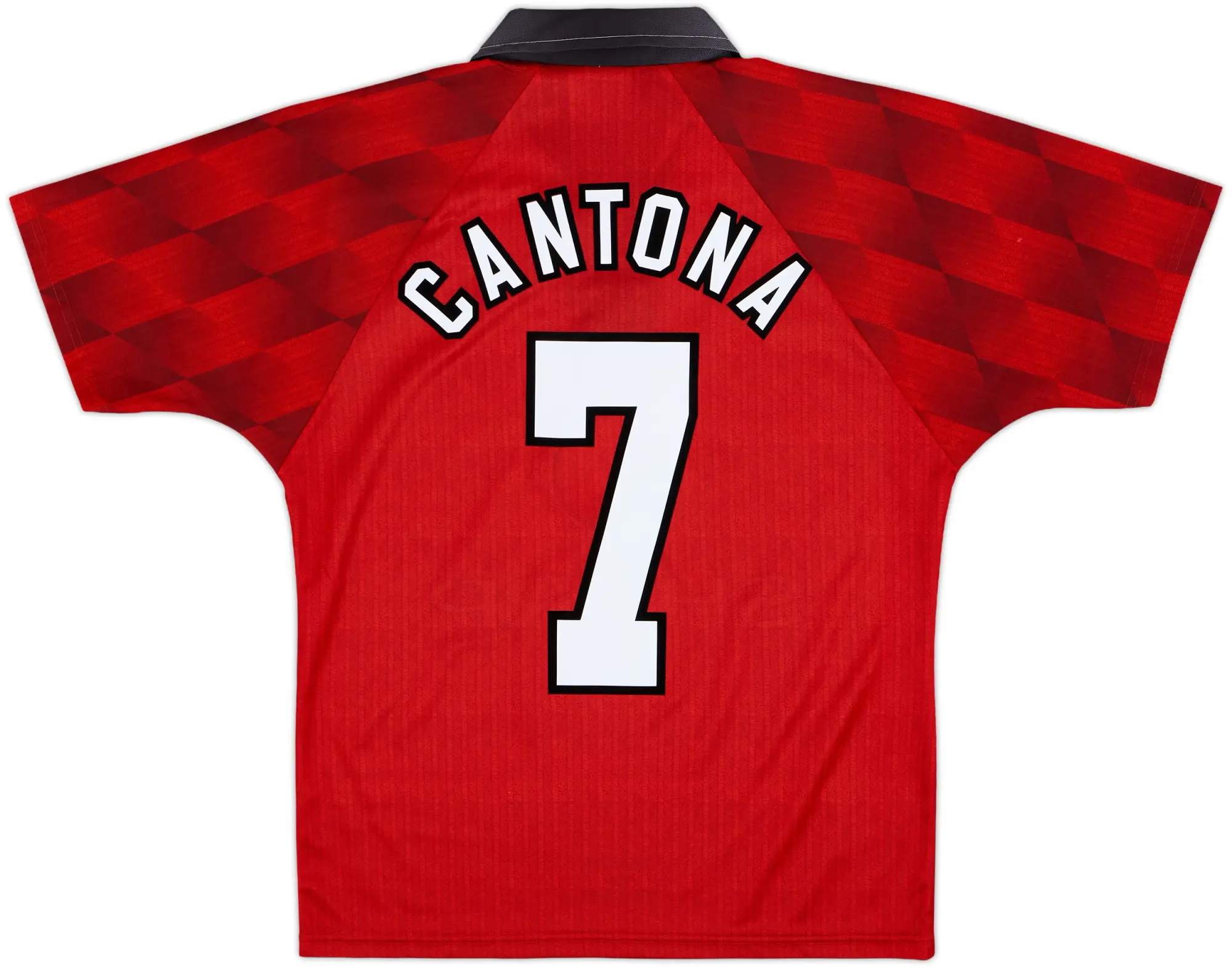1996-98 Manchester United Home Shirt Cantona #7 - 10/10 - (Y)