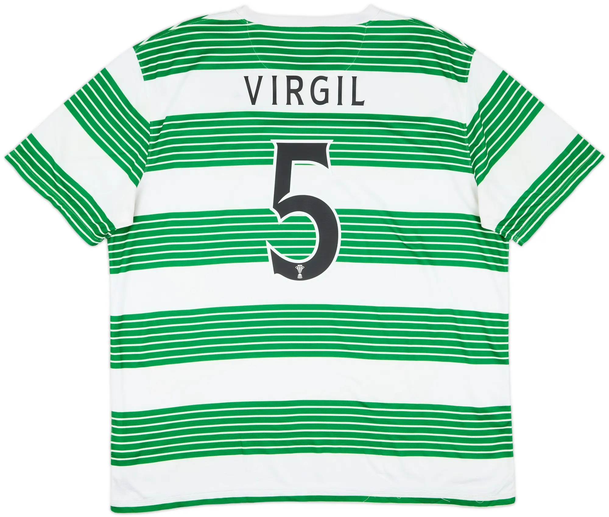 2013-15 Celtic Home Shirt Virgil #5 - 6/10 - (XXL)