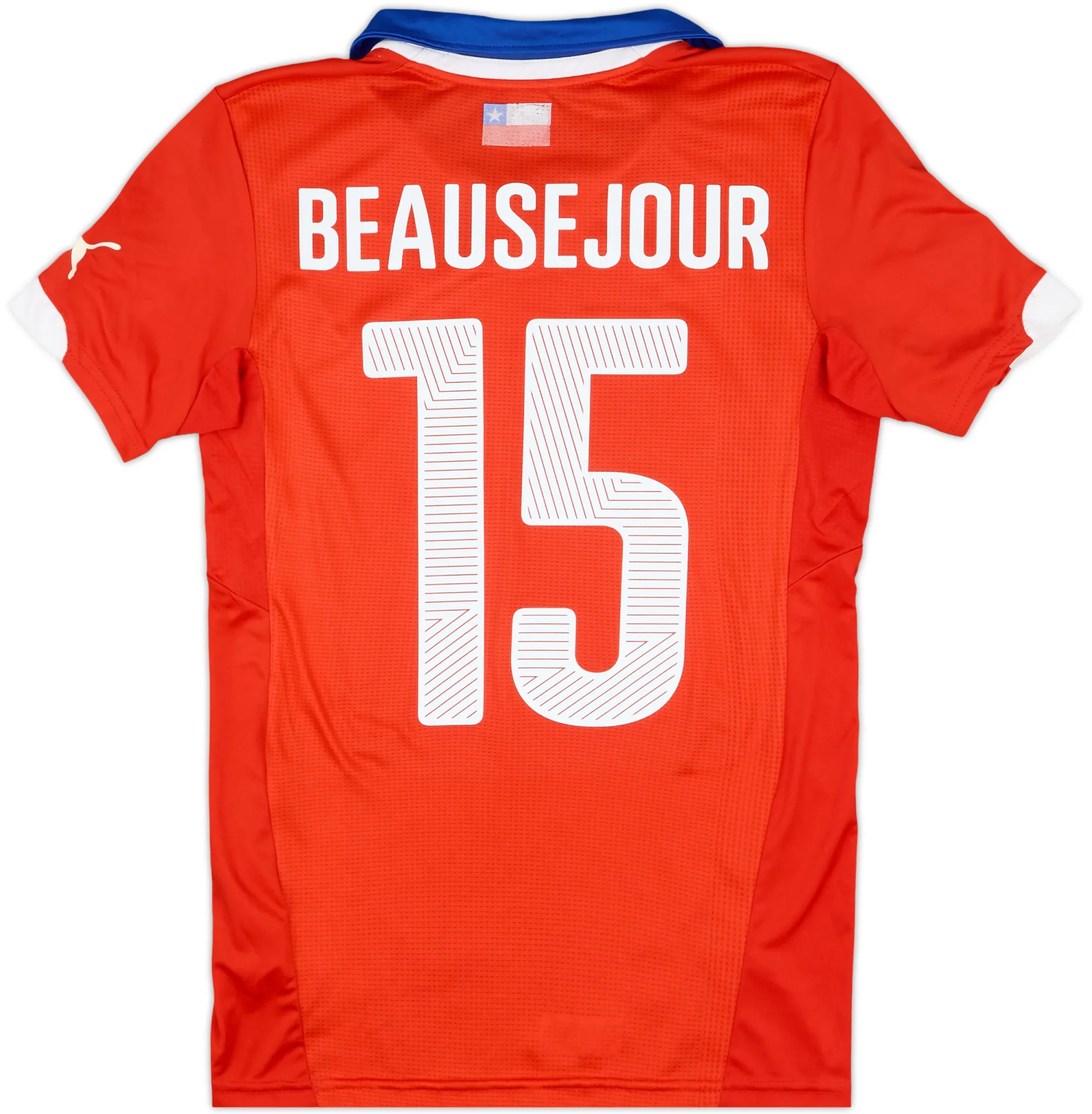 Puma Chile Mens SS Home Shirt 2014