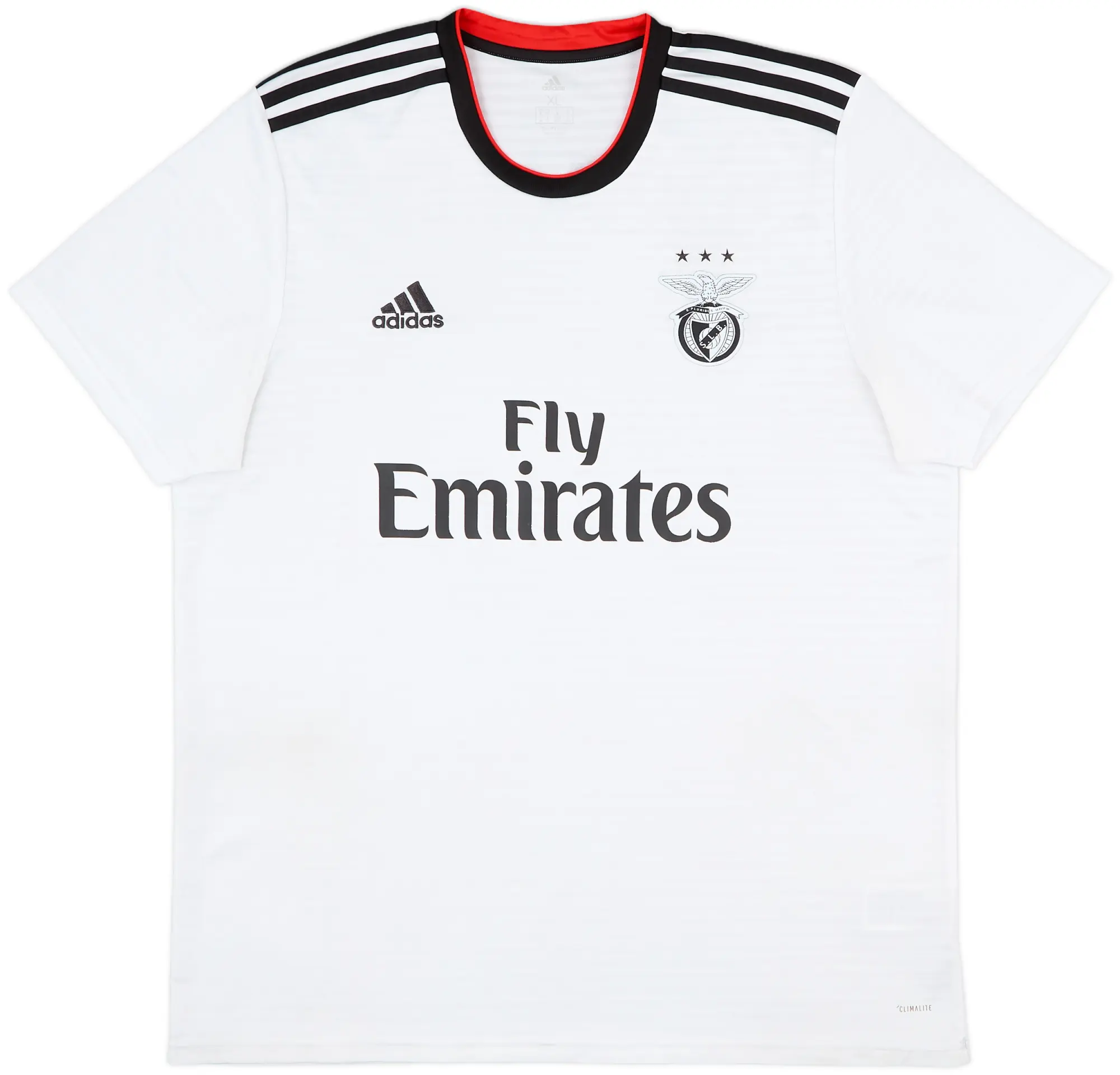 2018-19 Benfica Away Shirt - 7/10 - (XL)