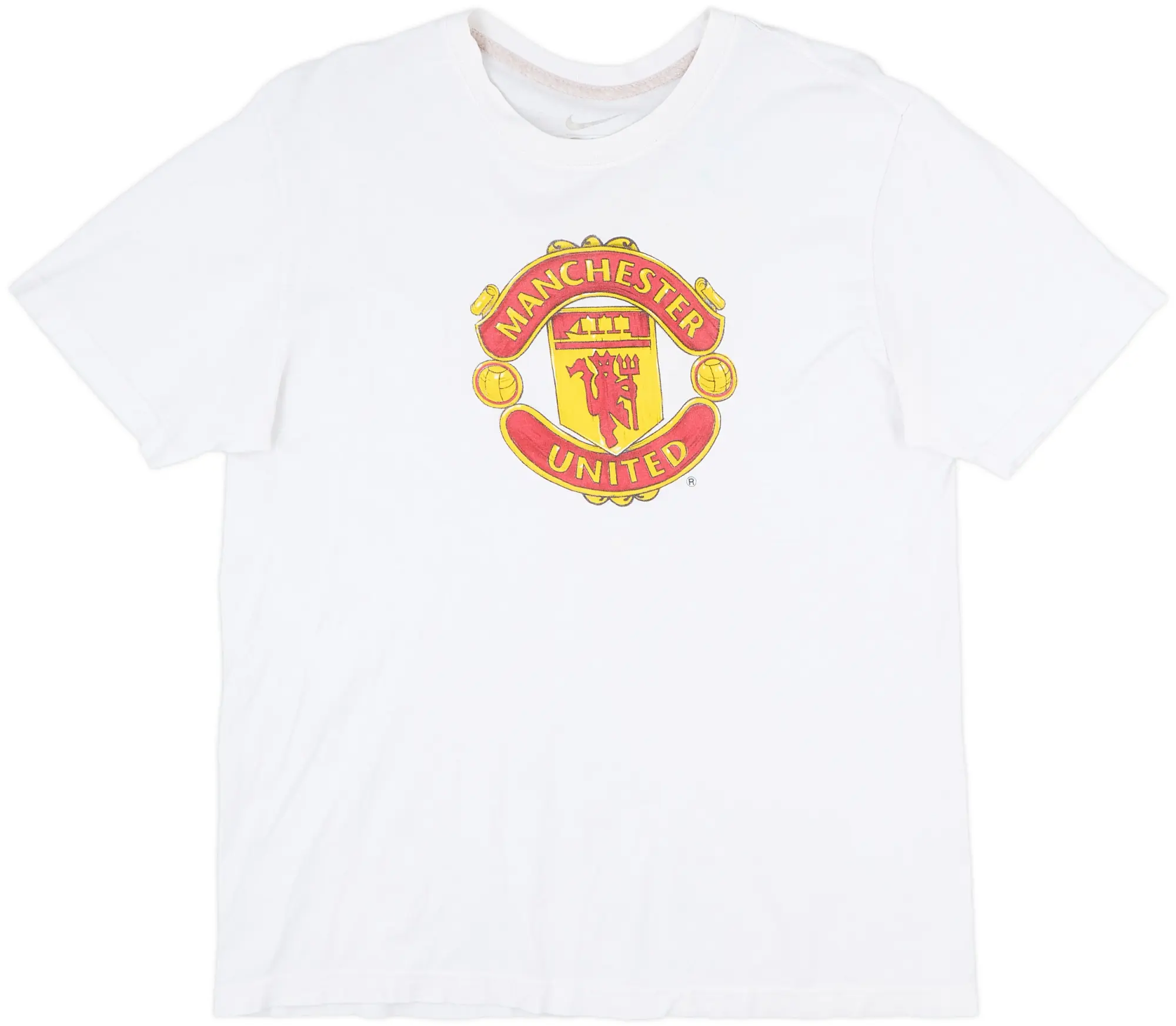 2012-13 Manchester United Nike Graphic Tee - 8/10 - (L)