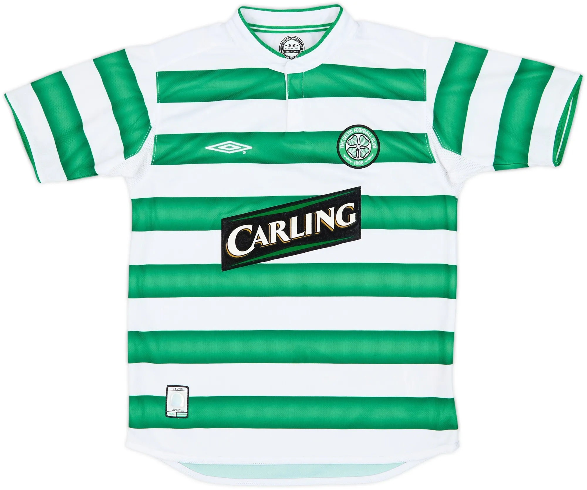 Umbro Celtic Boys SS Home Shirt 2003/04