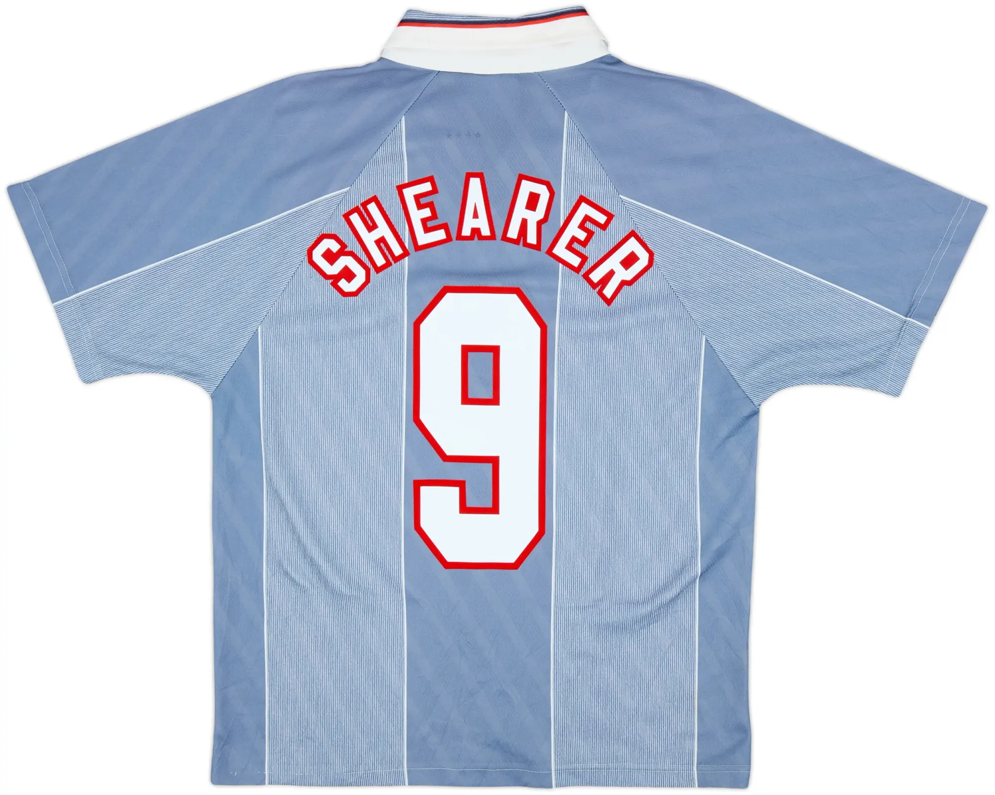 1996-97 England Away Shirt Shearer #9 - 6/10 - (M)