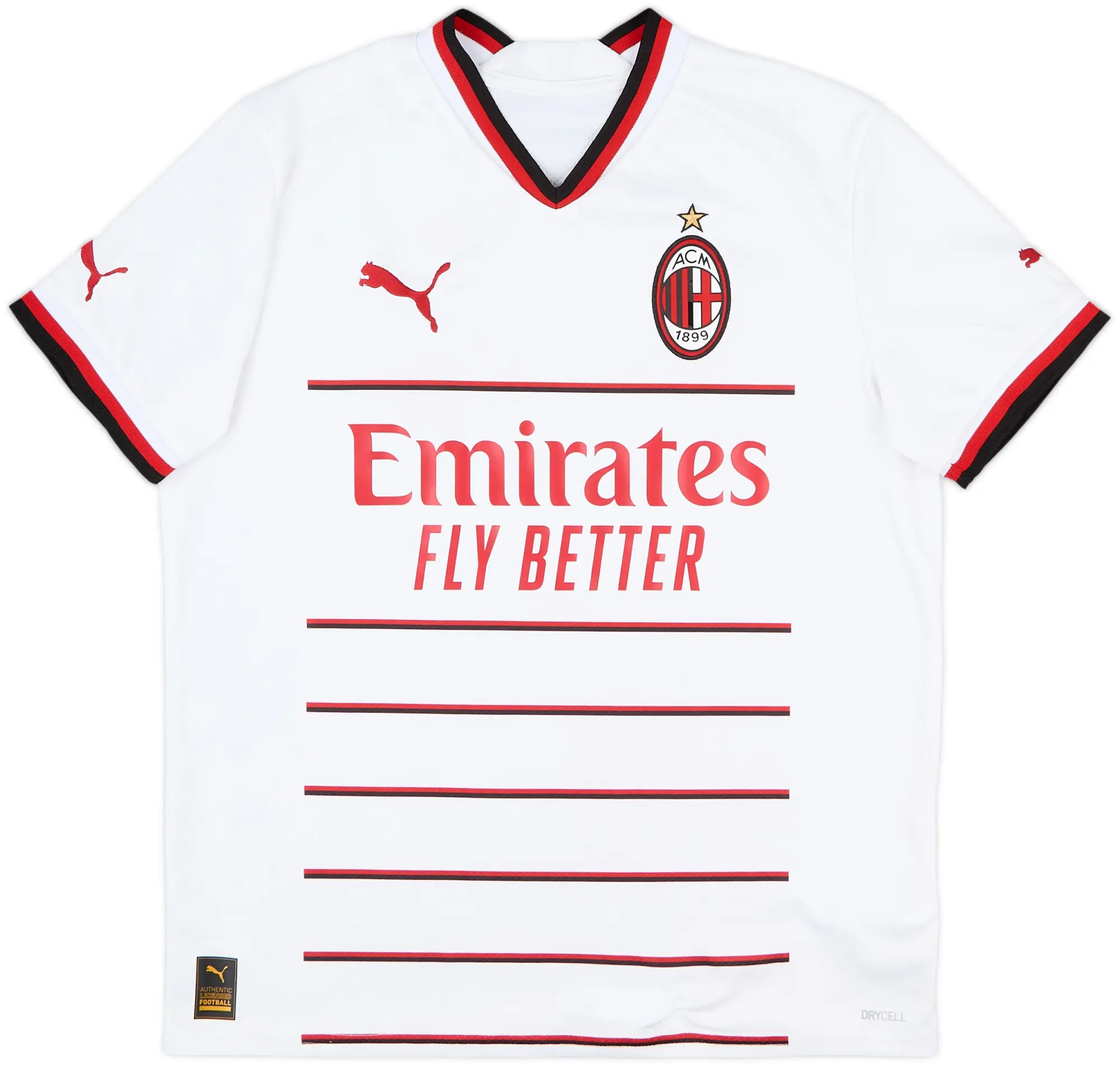 2022-23 AC Milan Away Shirt - 8/10 - (L.Boys)
