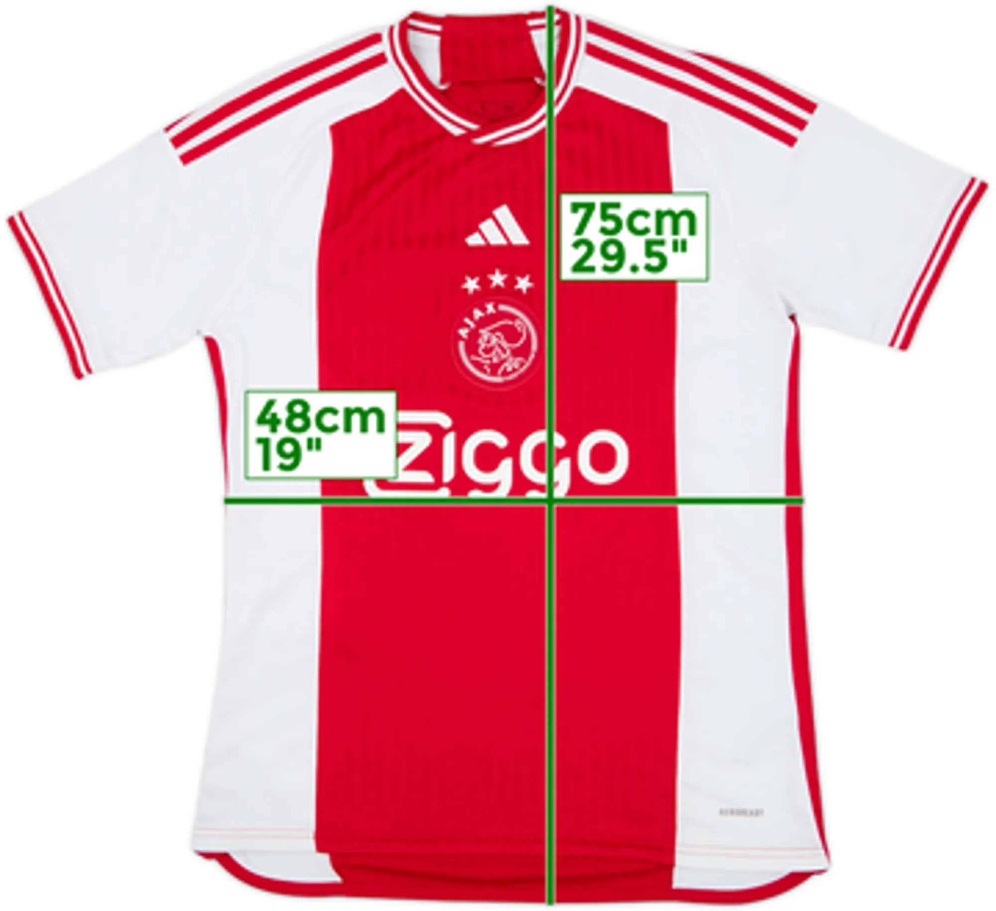 adidas Ajax Mens SS Home Shirt 2023/24