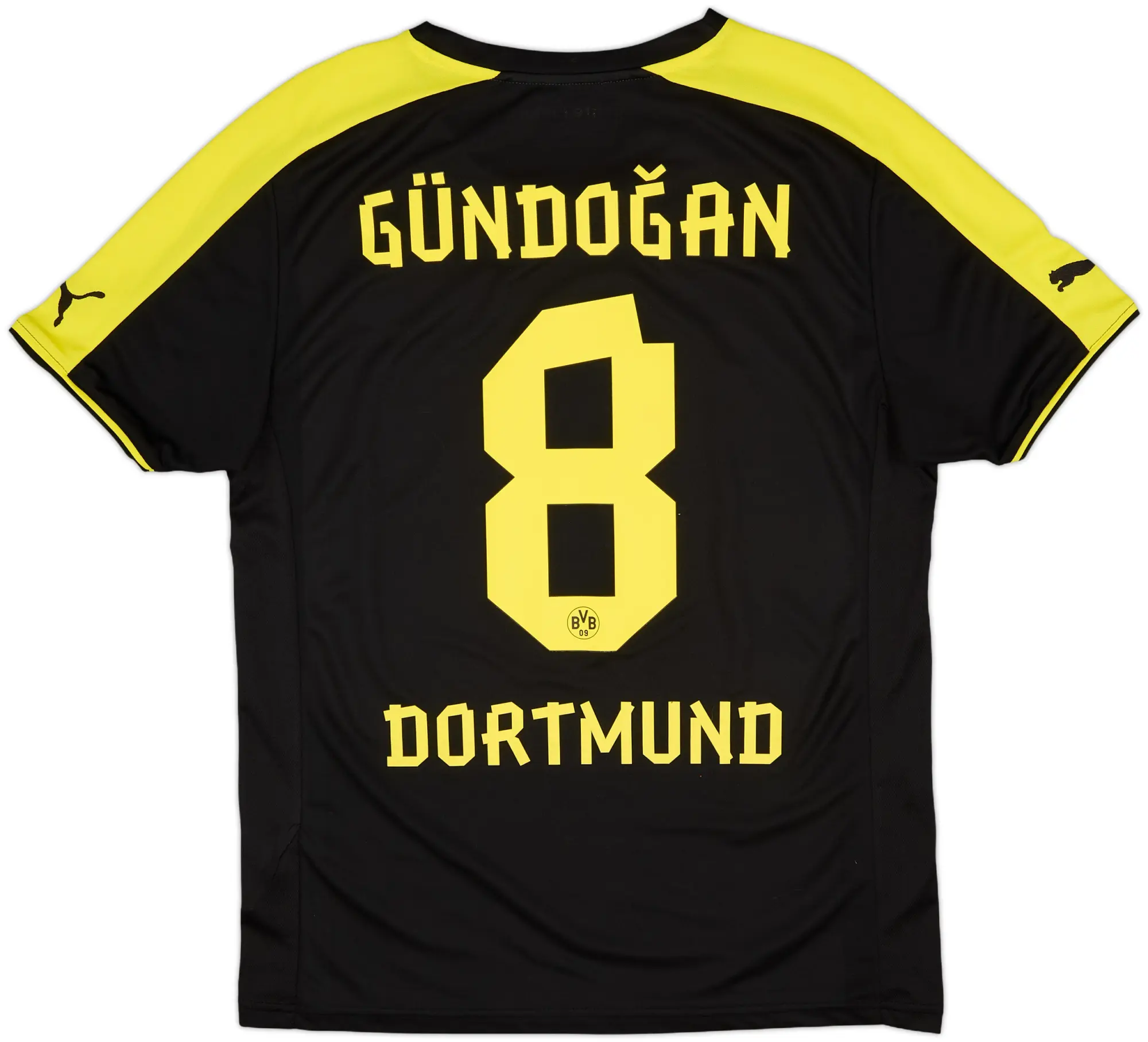 Puma Borussia Dortmund Mens SS Away Shirt 2013/14