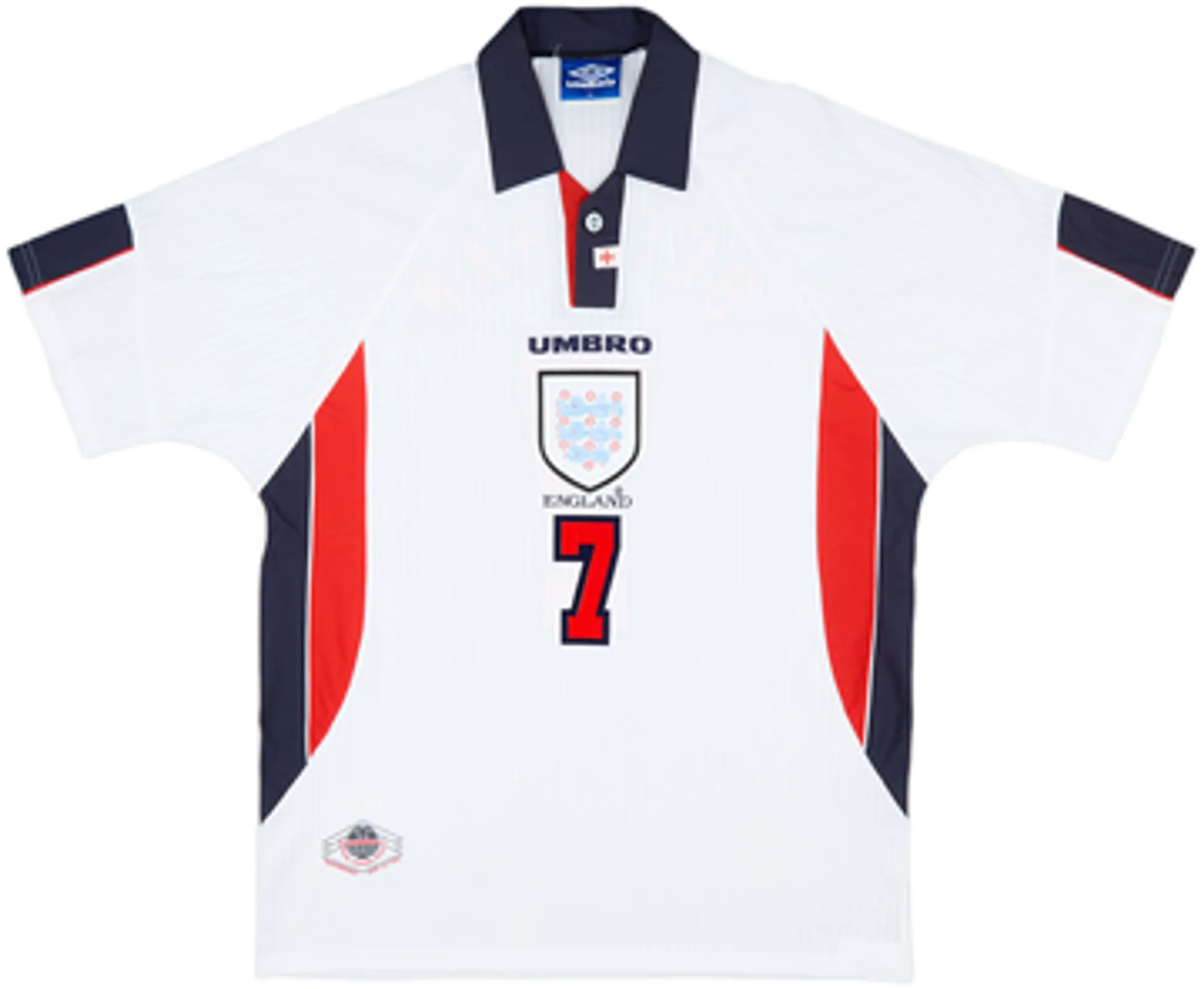 Umbro England Mens SS Home Shirt 1997