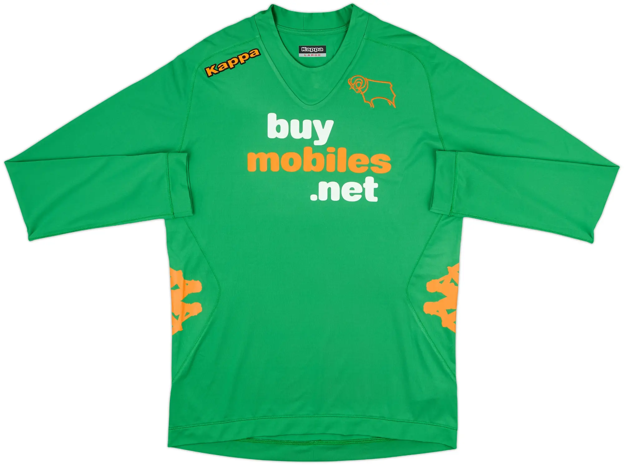 2012-13 Derby County GK Shirt - 8/10 - (L)