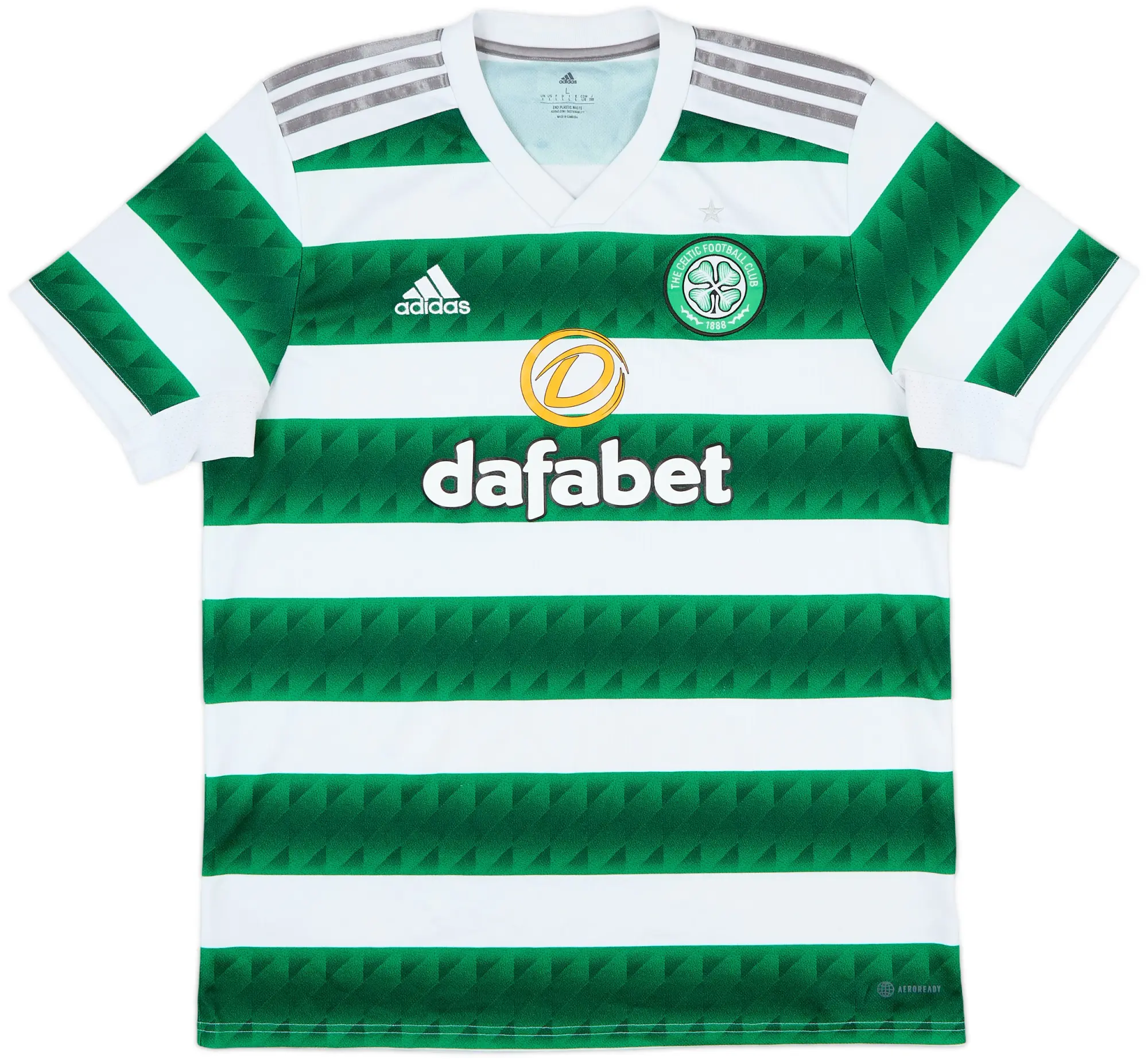 2022-23 Celtic Home Shirt - 8/10 - (L)