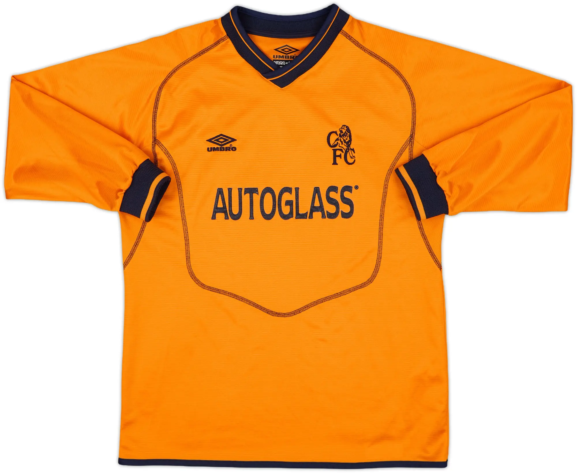 2000-01 Chelsea GK Shirt - 9/10 - (L.Boys)