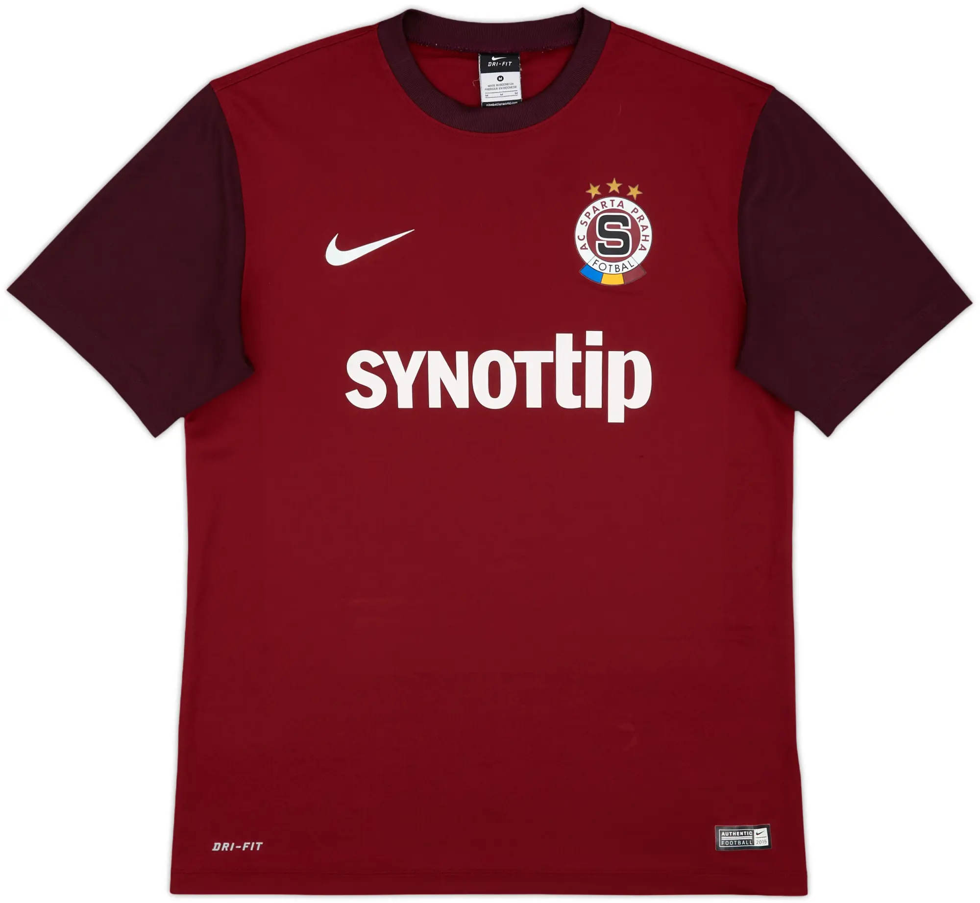2015-16 Sparta Prague Basic Home Shirt - 6/10 - (M)