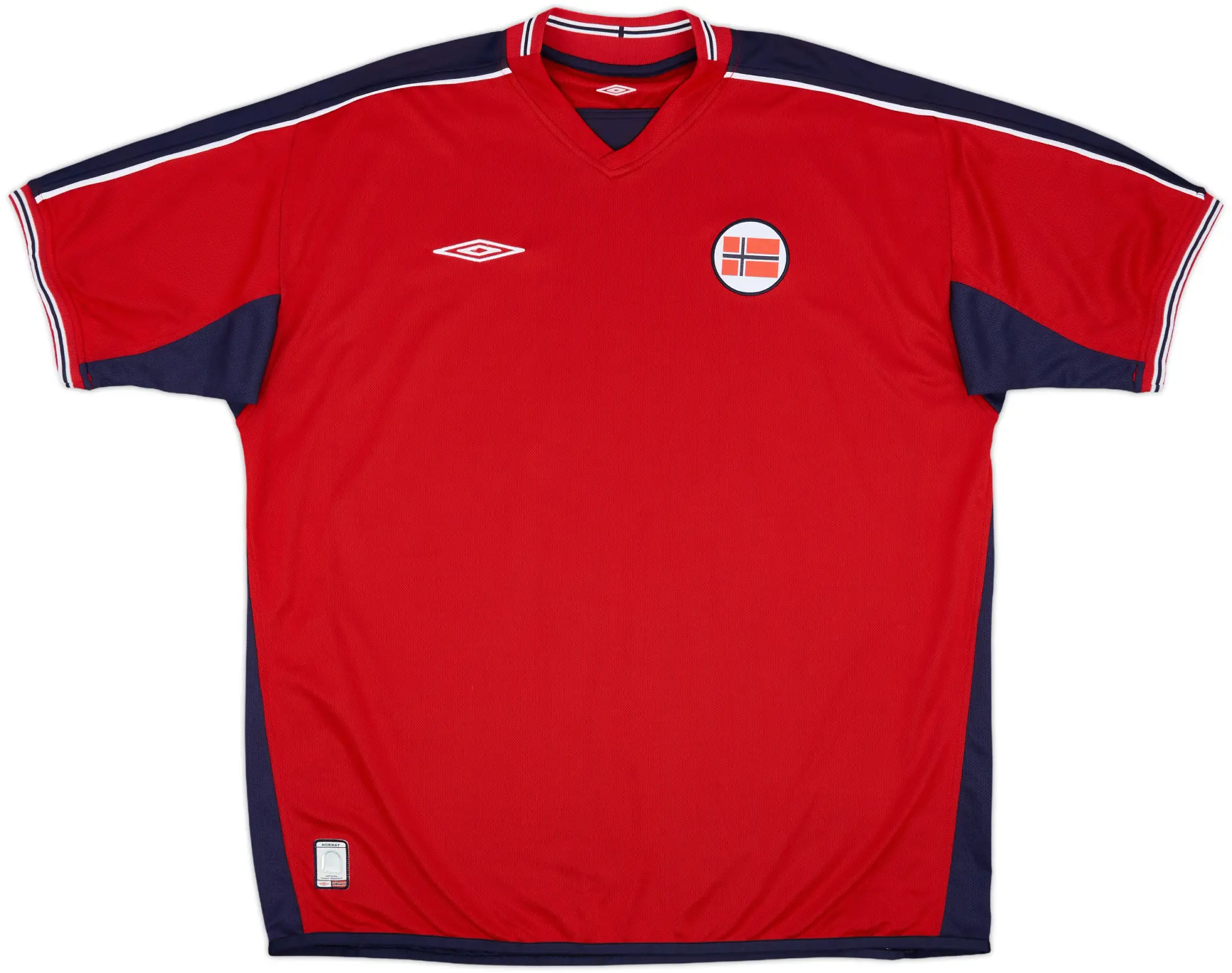 2003-04 Norway Home Shirt - 8/10 - (XXL)