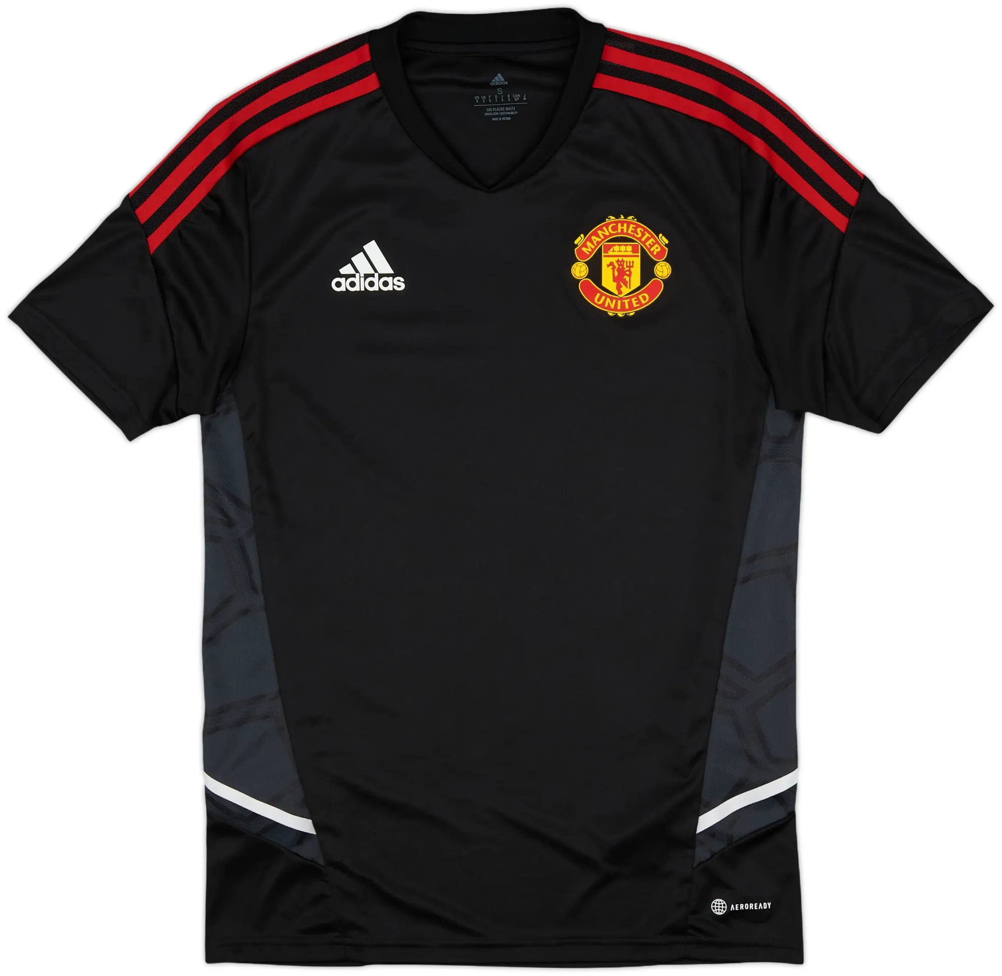 2022-23 Manchester United adidas Training Shirt - 10/10 - (S)
