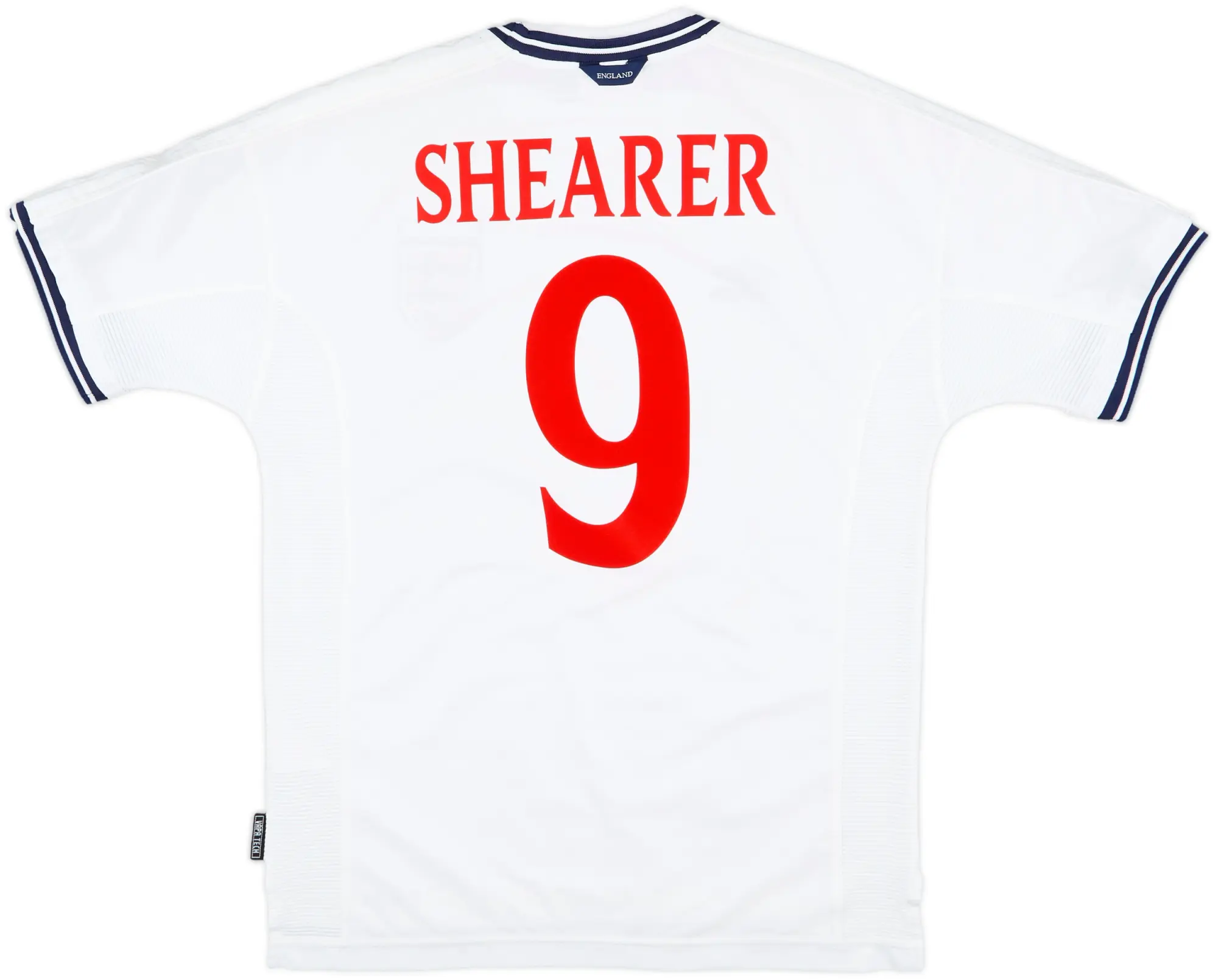 1999-01 England Home Shirt Shearer #9 - 7/10 - (L)