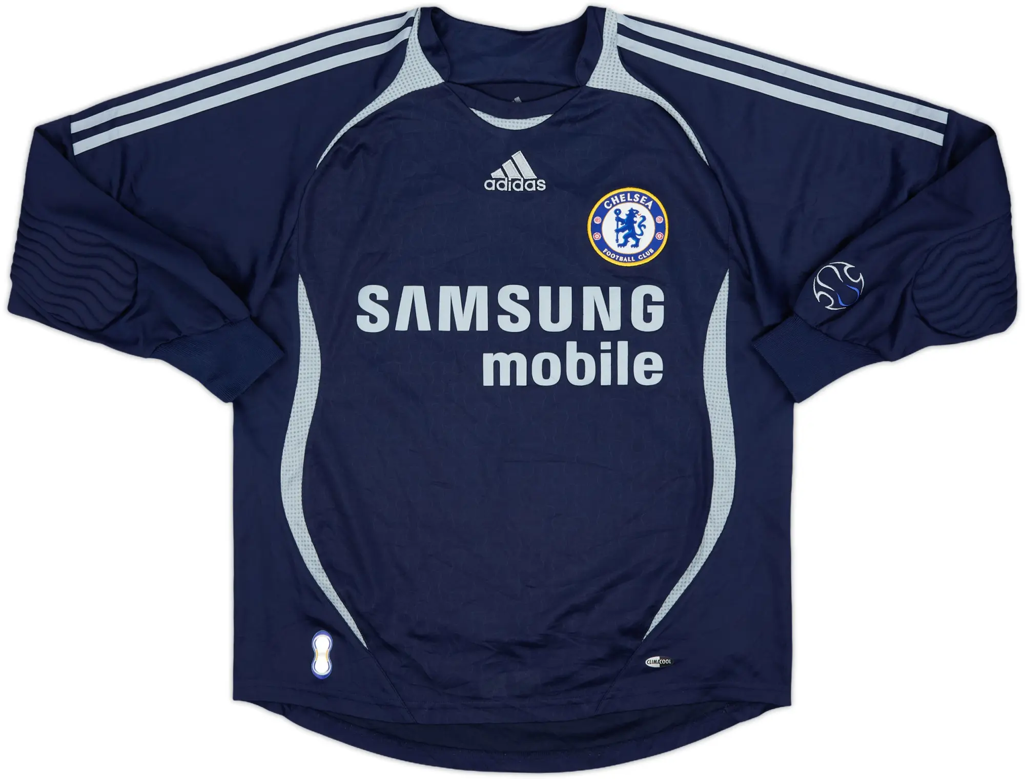 2006-08 Chelsea Blue GK Shirt - 8/10 - (XL.Boys)