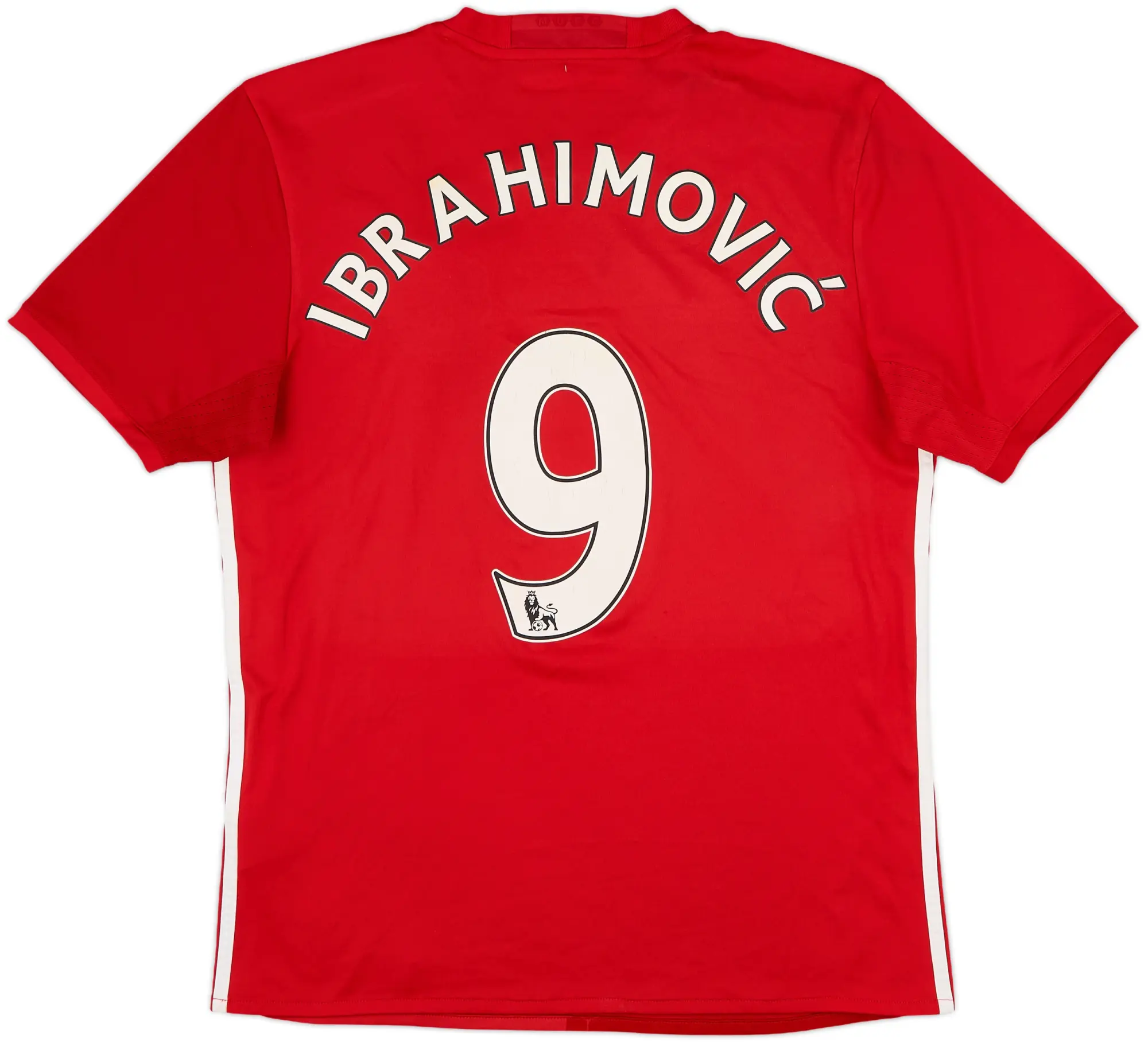 2016-17 Manchester United Home Shirt Ibrahimovic #9 - 7/10 - (M)