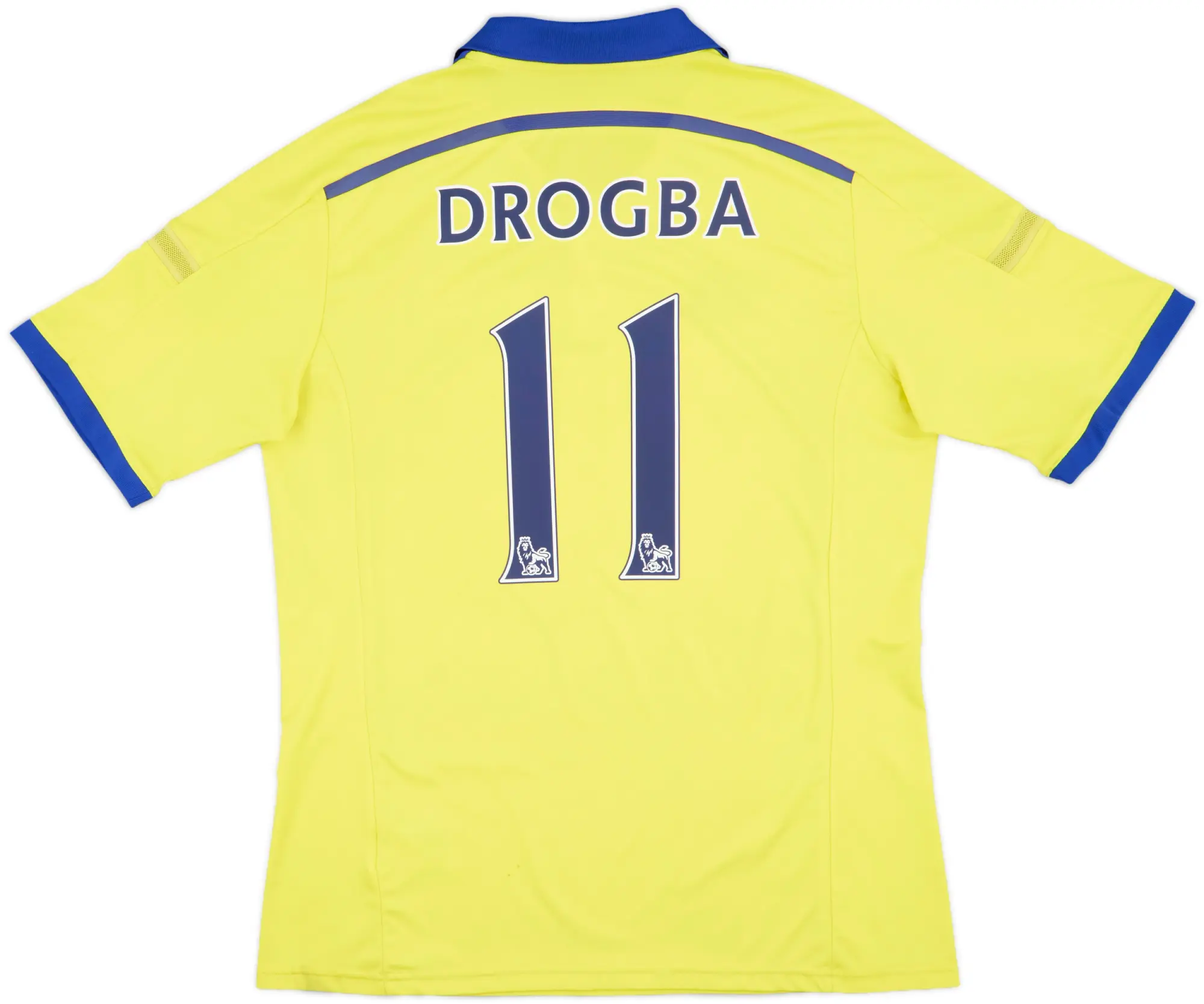 2014-15 Chelsea Away Shirt Drogba #11 - 6/10 - (L)