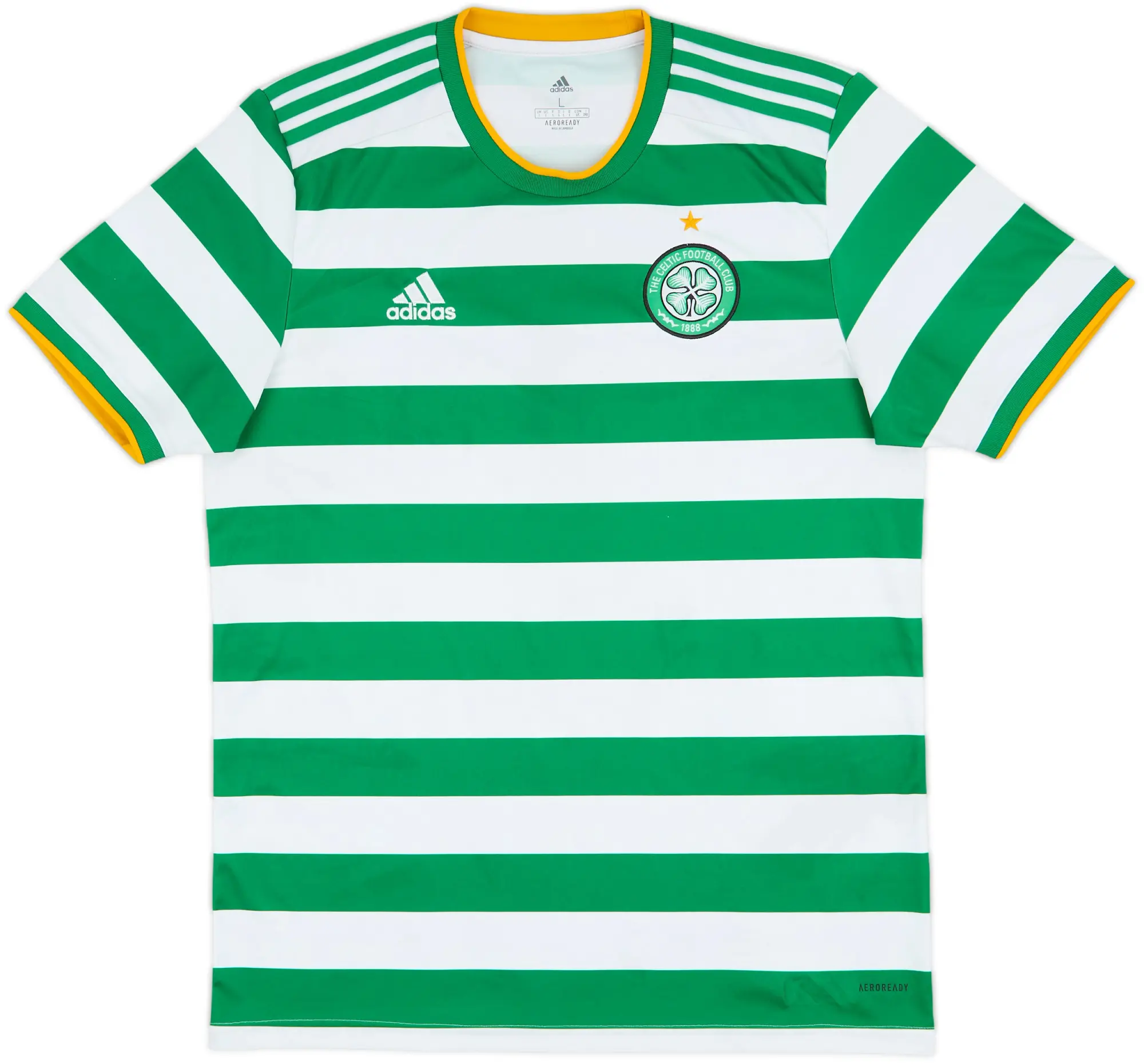 2020-21 Celtic Home Shirt - 7/10 - (L)