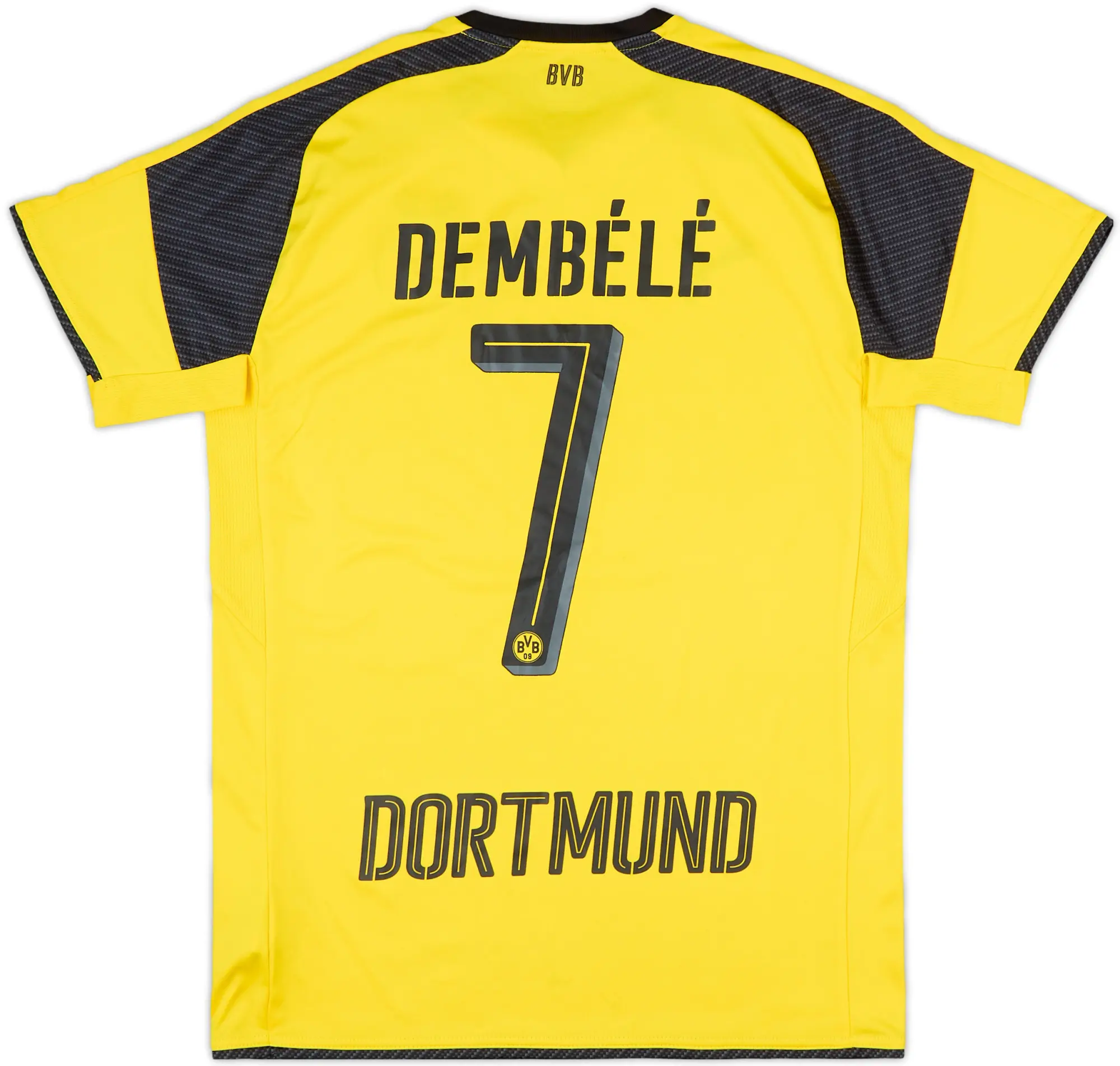 2016-17 Borussia Dortmund Home European Shirt Dembele #7 - 8/10 - (M)