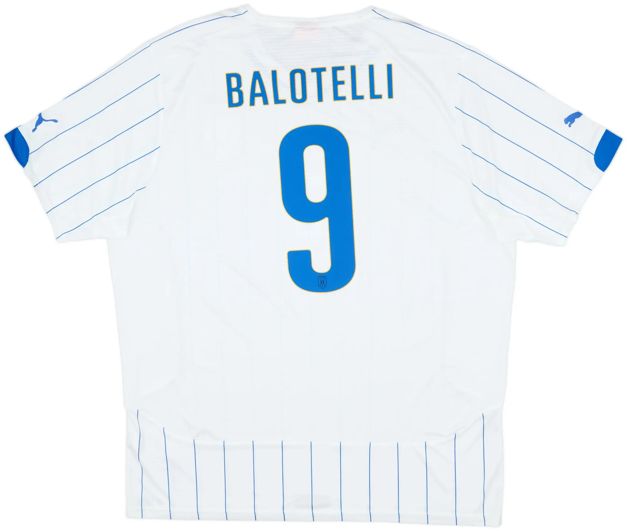 2014-15 Italy Away Shirt Balotelli #9 (3XL)