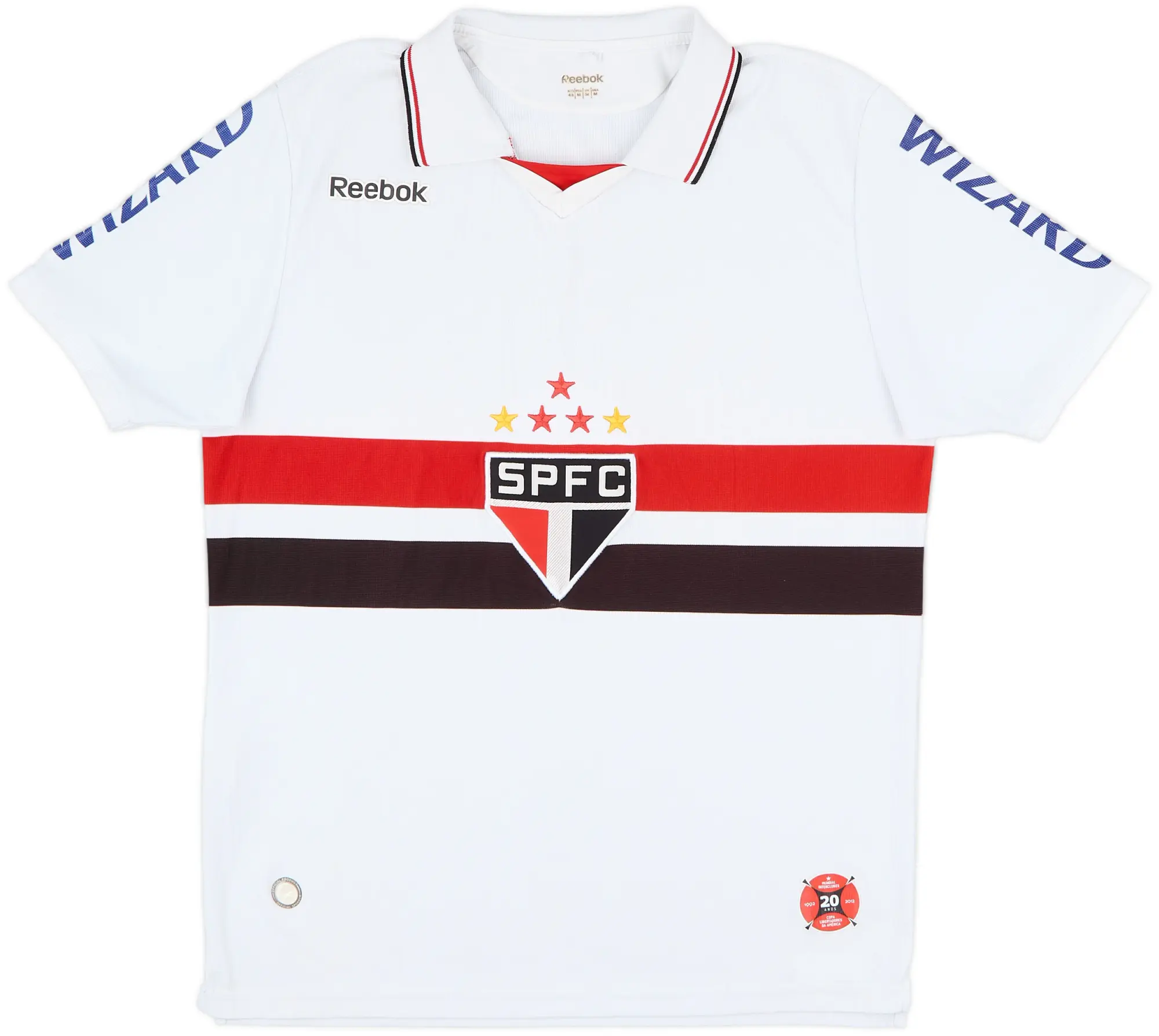 Reebok Sao Paulo Mens SS Home Shirt 2012/13