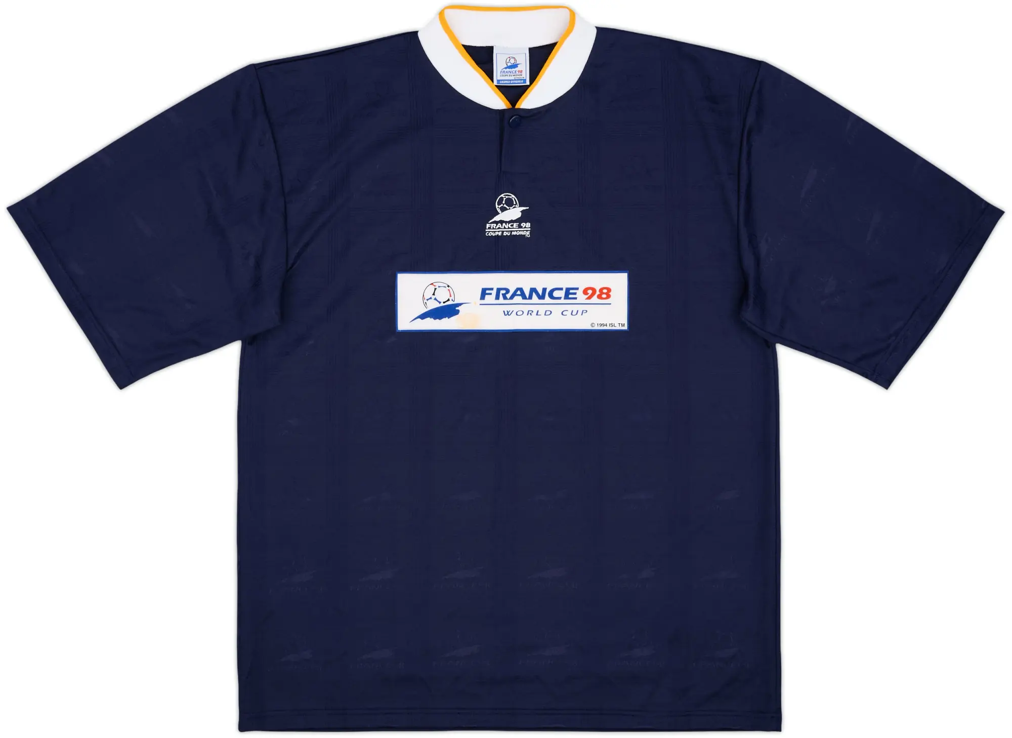 Training France Mens SS Home Shirt 1998