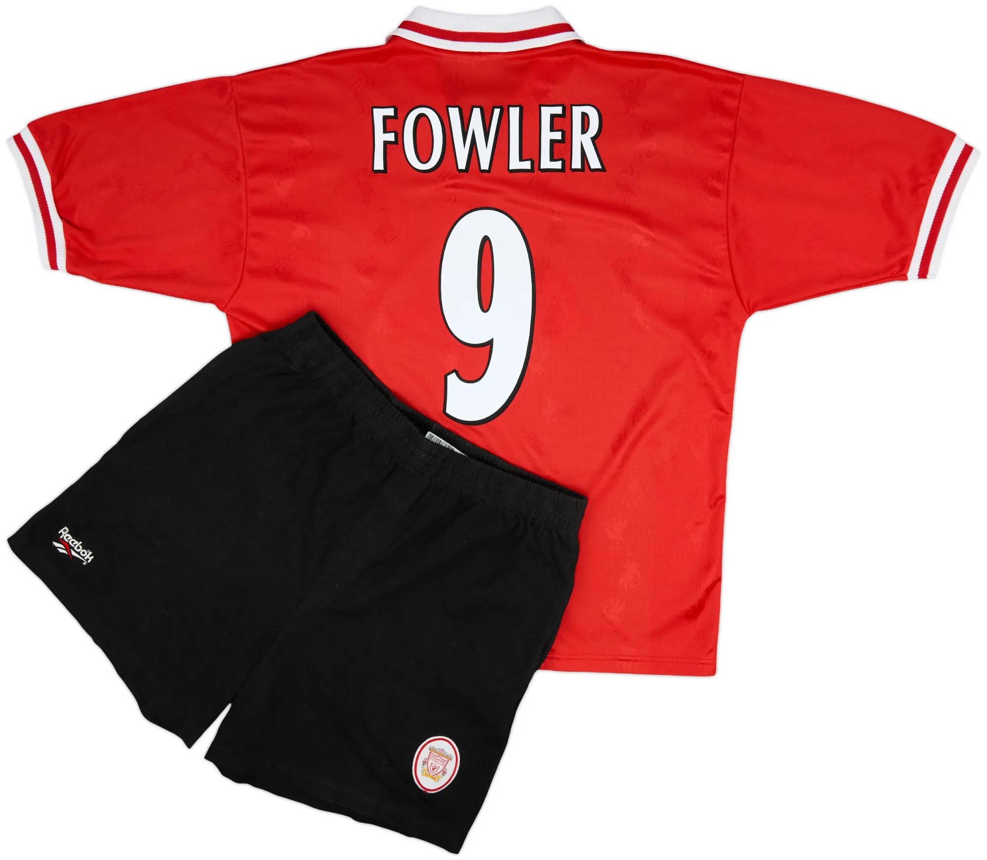 Reebok Liverpool Mens SS Home Mini Kit 1996/98