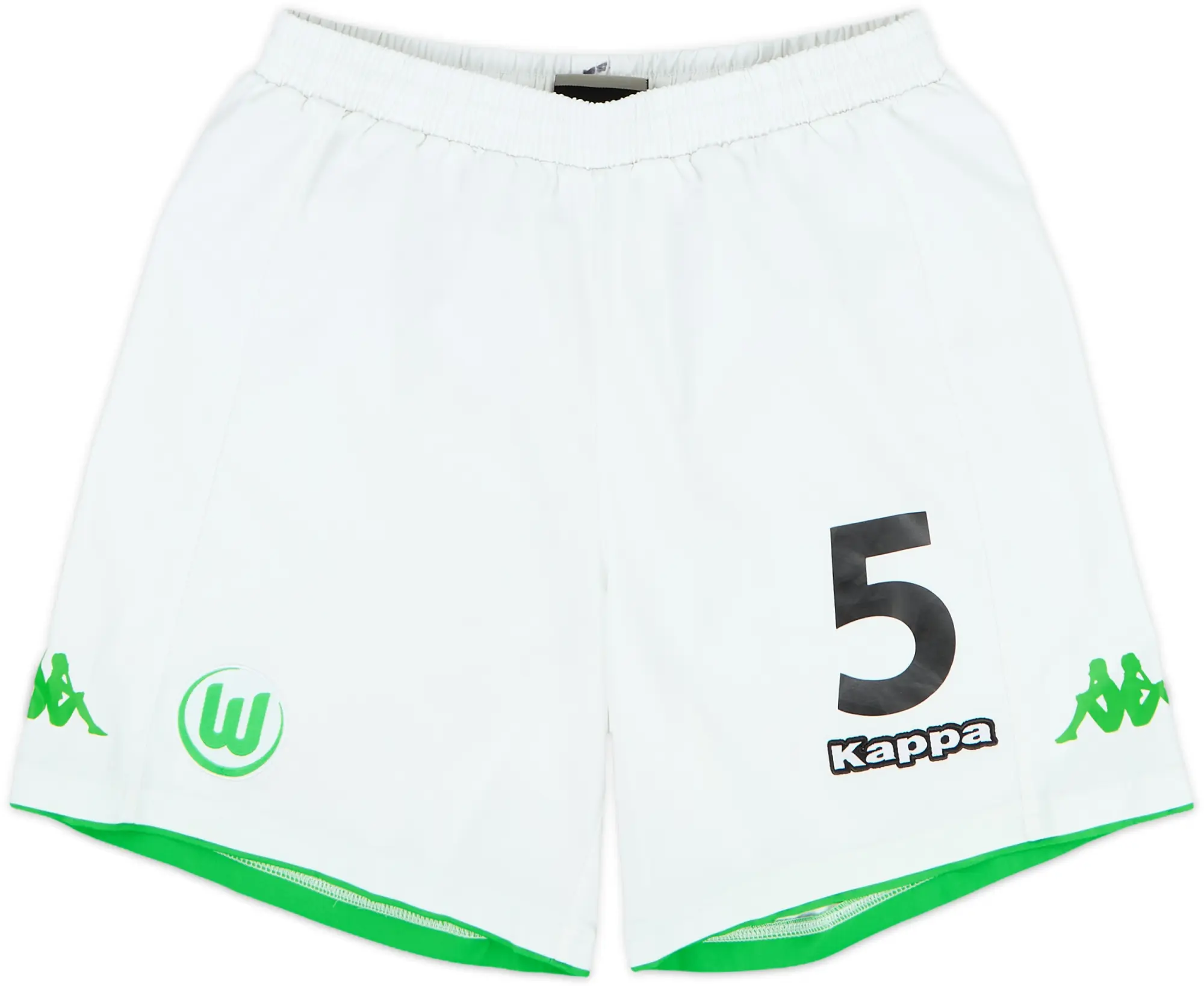 2014-15 Wolfsburg Player Issue Home Shorts #5 - 8/10 - (S)