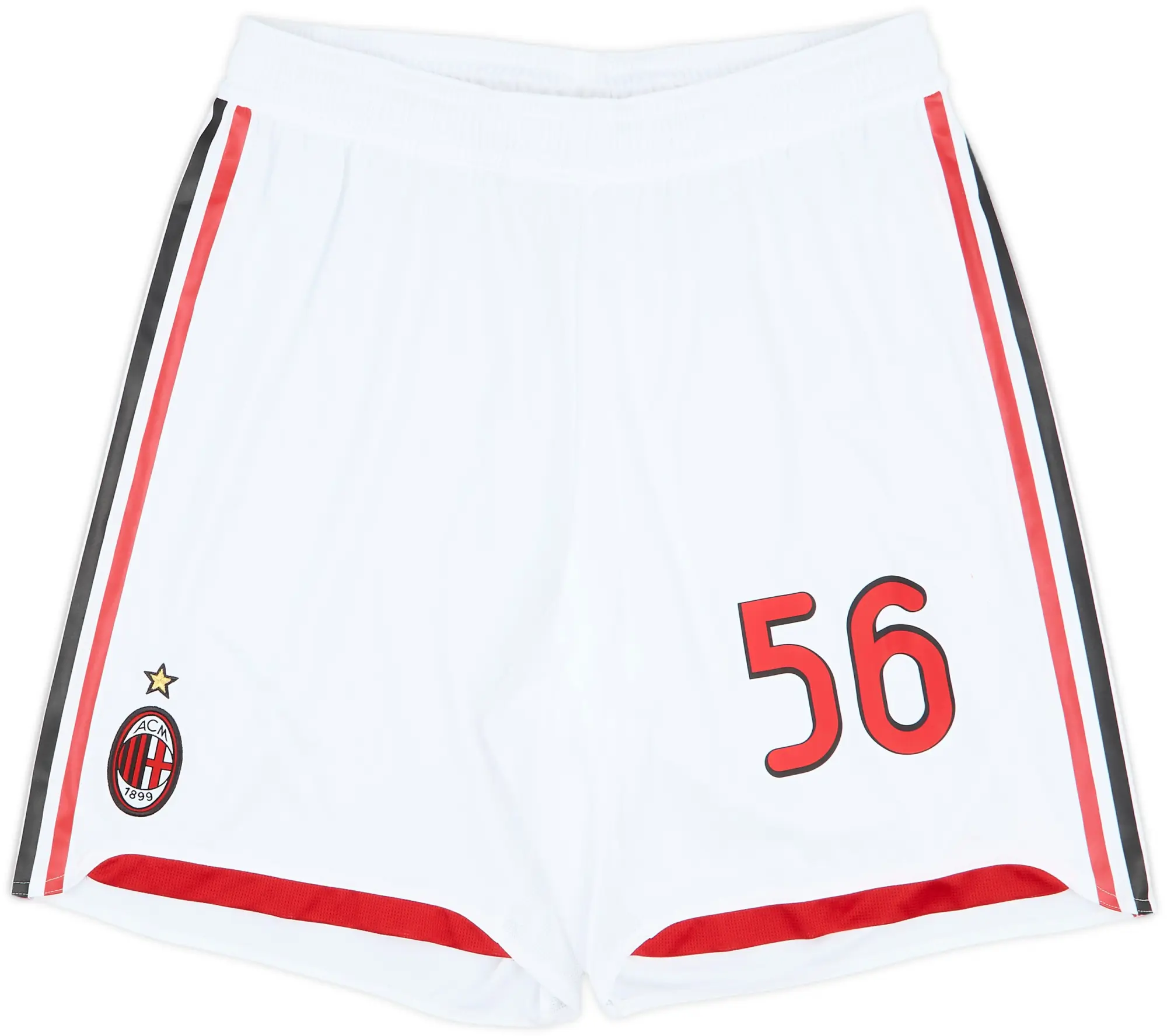2009-10 AC Milan Player Issue Home Shorts #56 - 8/10 - (XL)