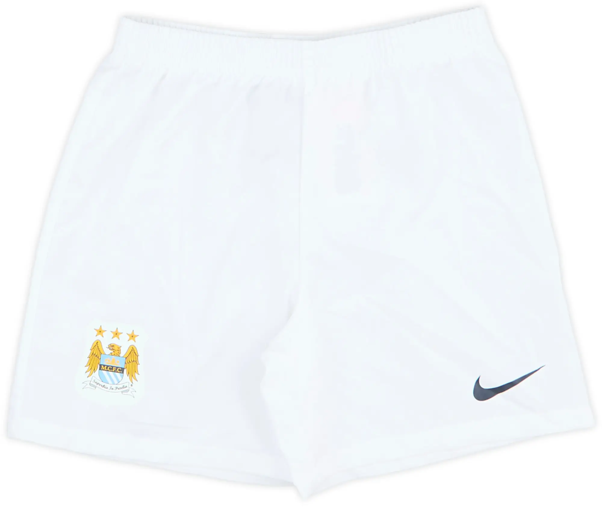 2013-14 Manchester City Home Shorts - 10/10 - (5-6 Years)