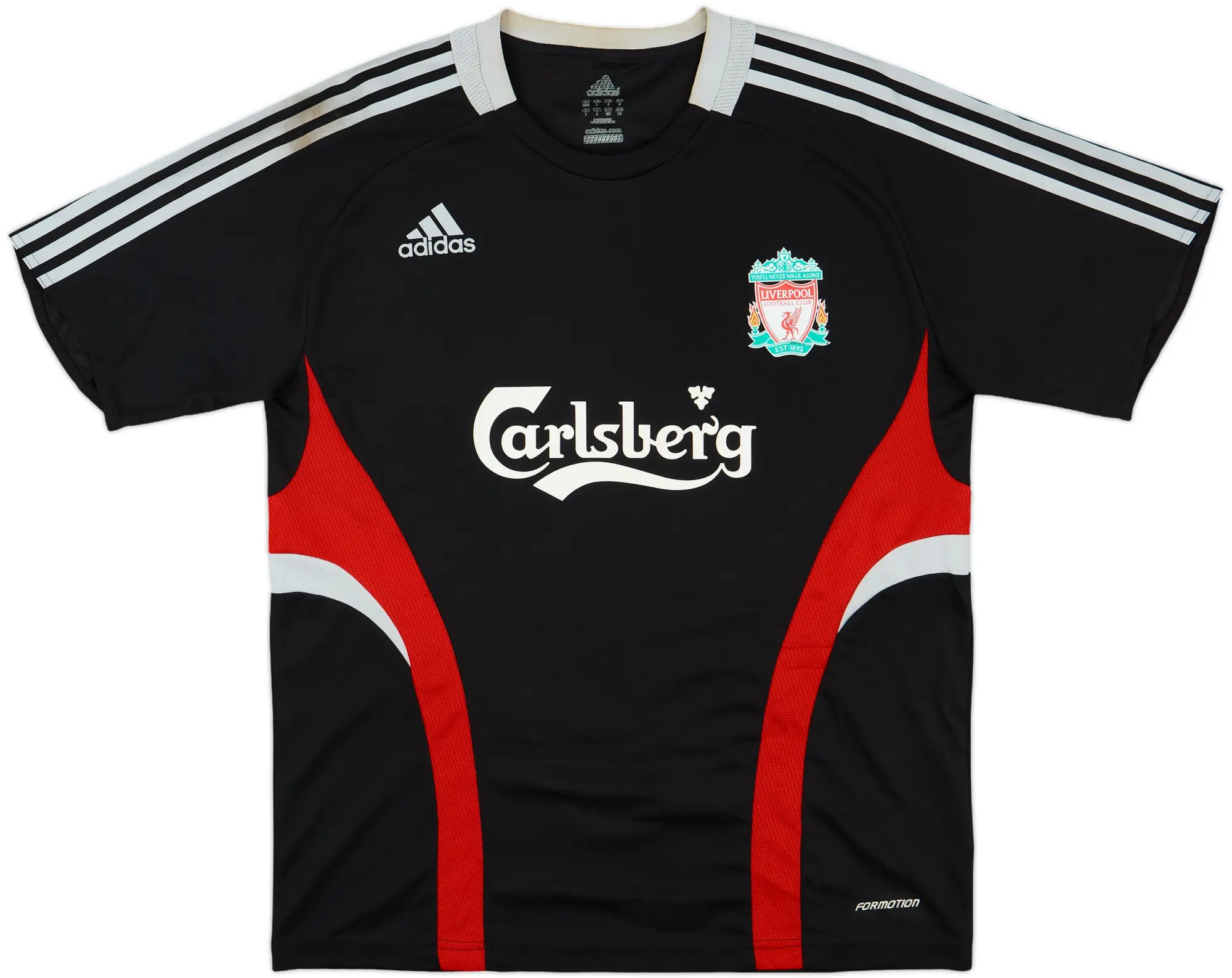 2008-09 Liverpool adidas Formotion Training Shirt - 7/10 - (L)