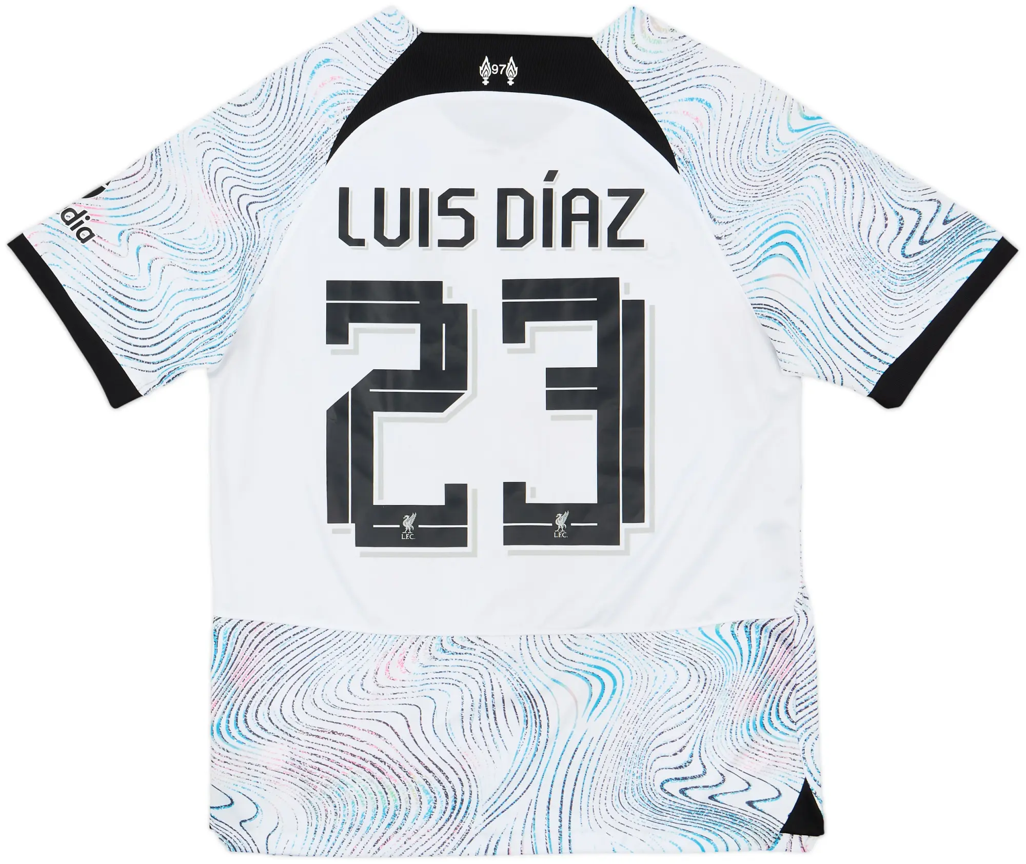 2022-23 Liverpool Away Shirt Luis Diaz #23 - 8/10 - (L)